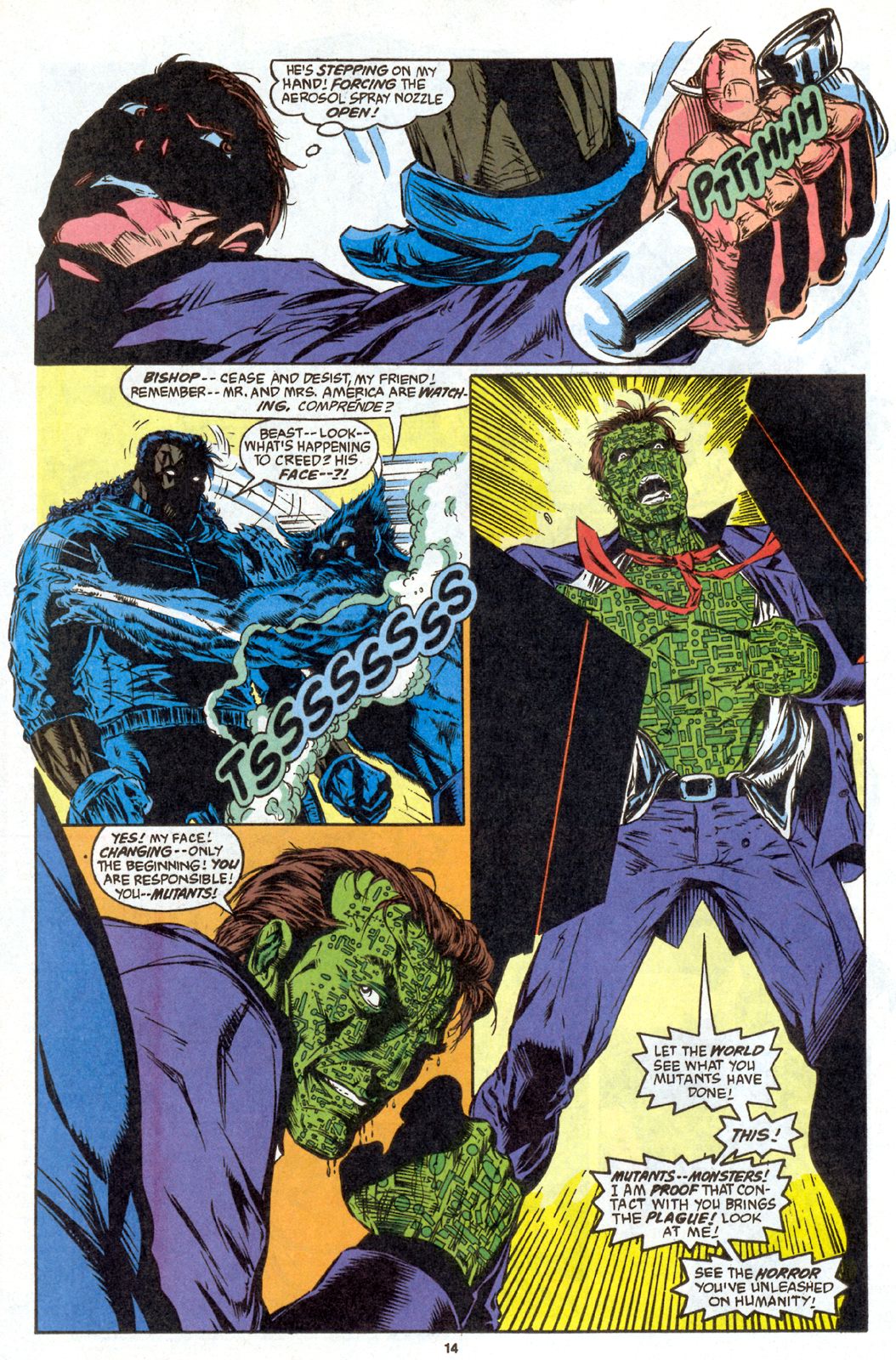 Read online X-Men Adventures (1994) comic -  Issue #8 - 11