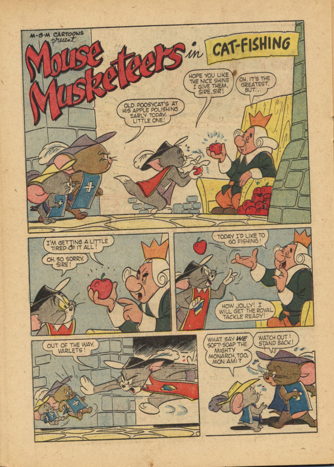 Read online M.G.M's The Mouse Musketeers comic -  Issue #13 - 22
