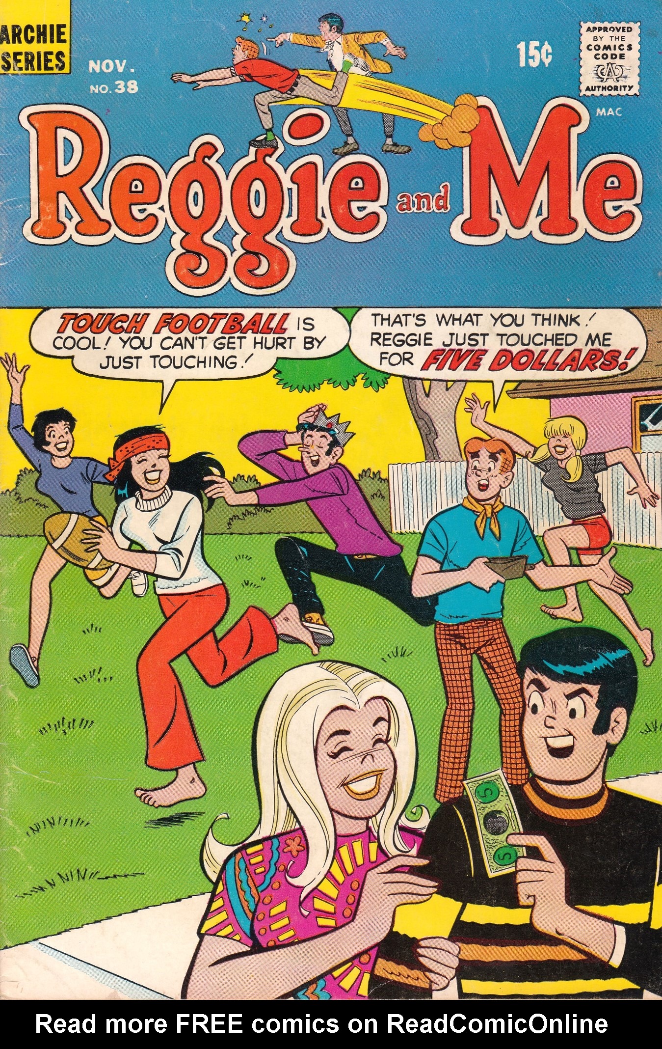 Read online Reggie and Me (1966) comic -  Issue #38 - 1