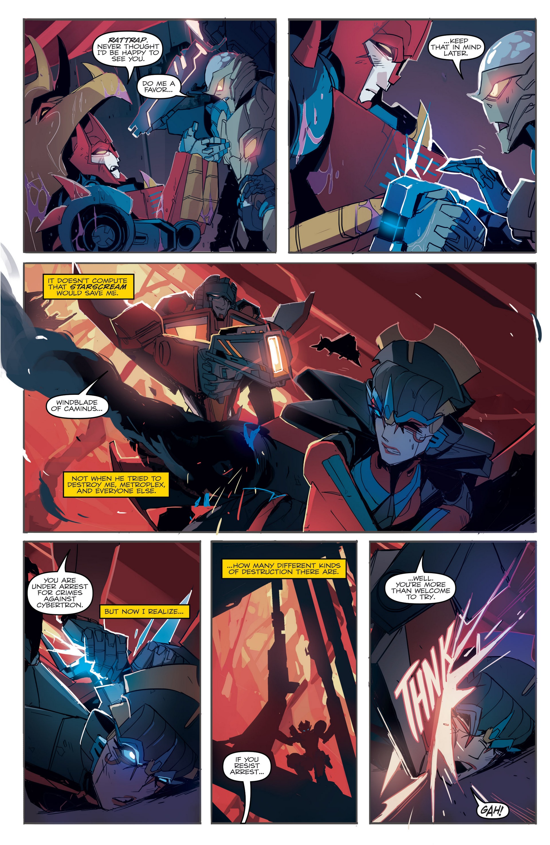 Read online The Transformers: Windblade (2014) comic -  Issue #3 - 13