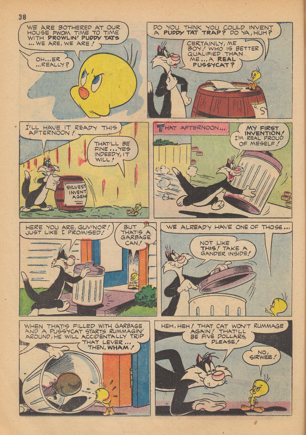 Read online Bugs Bunny's Christmas Funnies comic -  Issue # TPB 4 - 40
