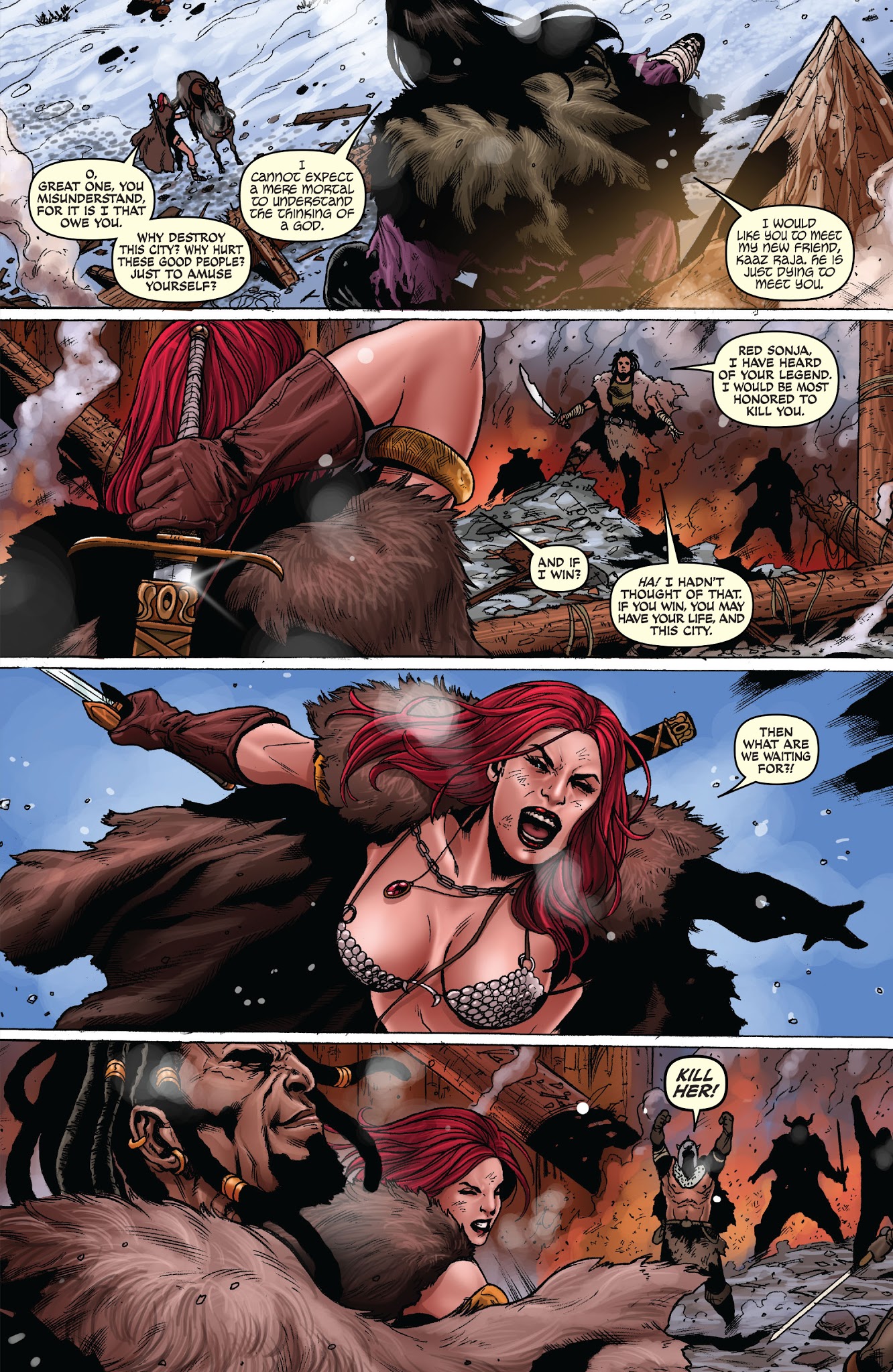 Read online Red Sonja: Revenge of the Gods comic -  Issue #2 - 18