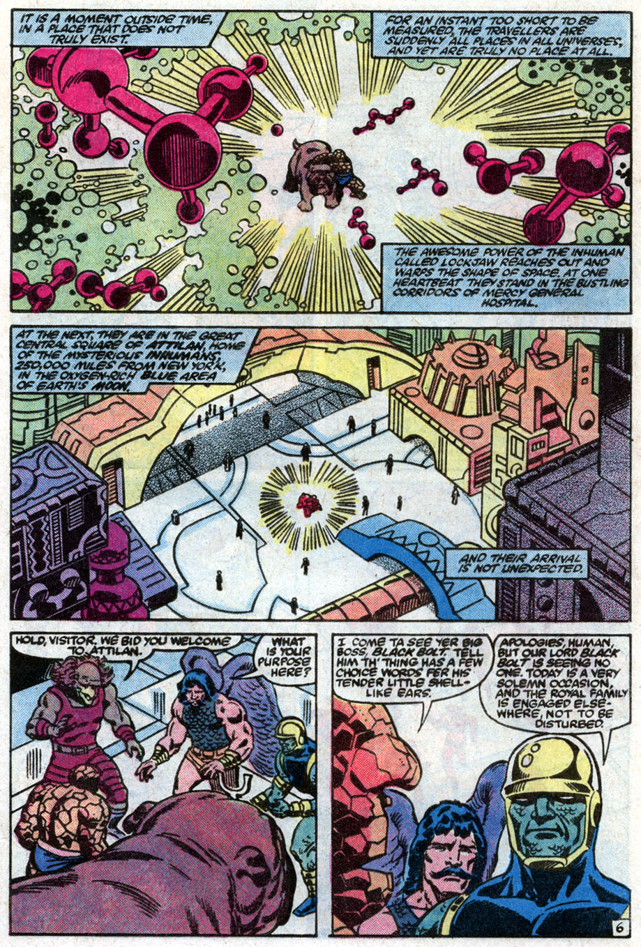 Read online The Thing comic -  Issue #3 - 7