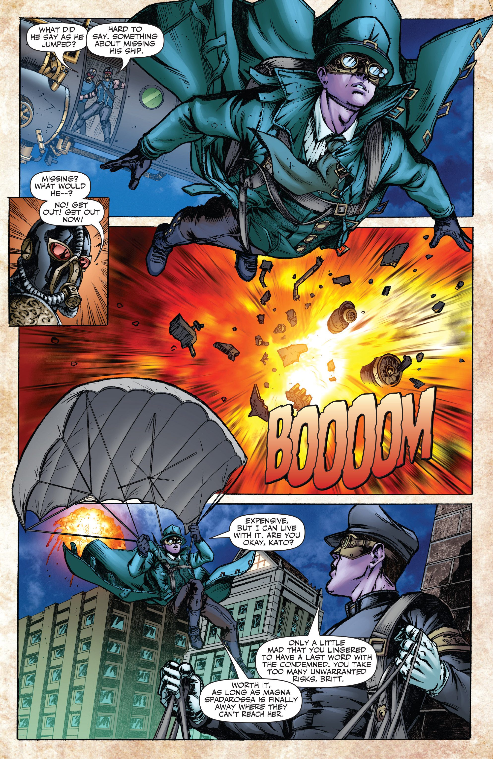 Read online Legenderry: A Steampunk Adventure comic -  Issue #2 - 23