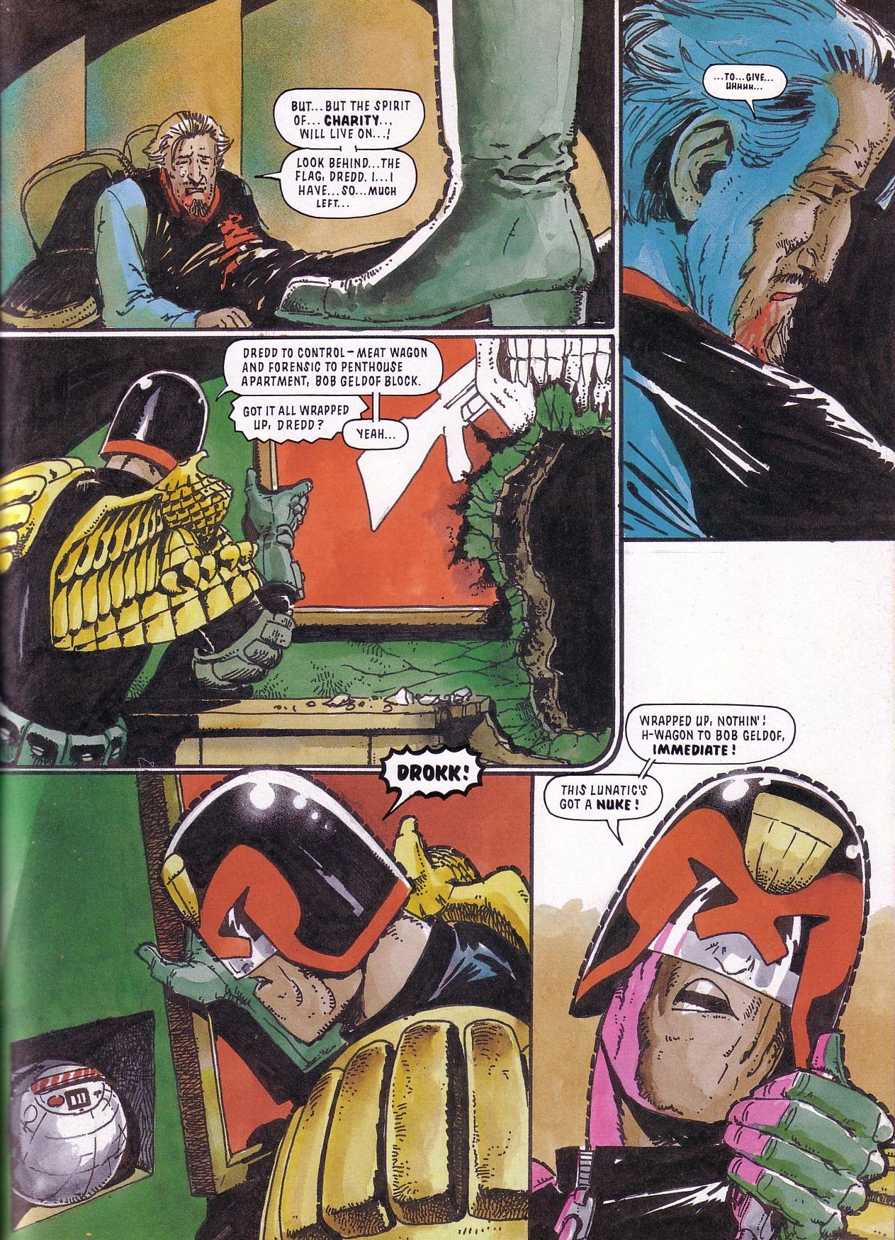Read online Judge Dredd: Death Aid comic -  Issue # TPB - 43