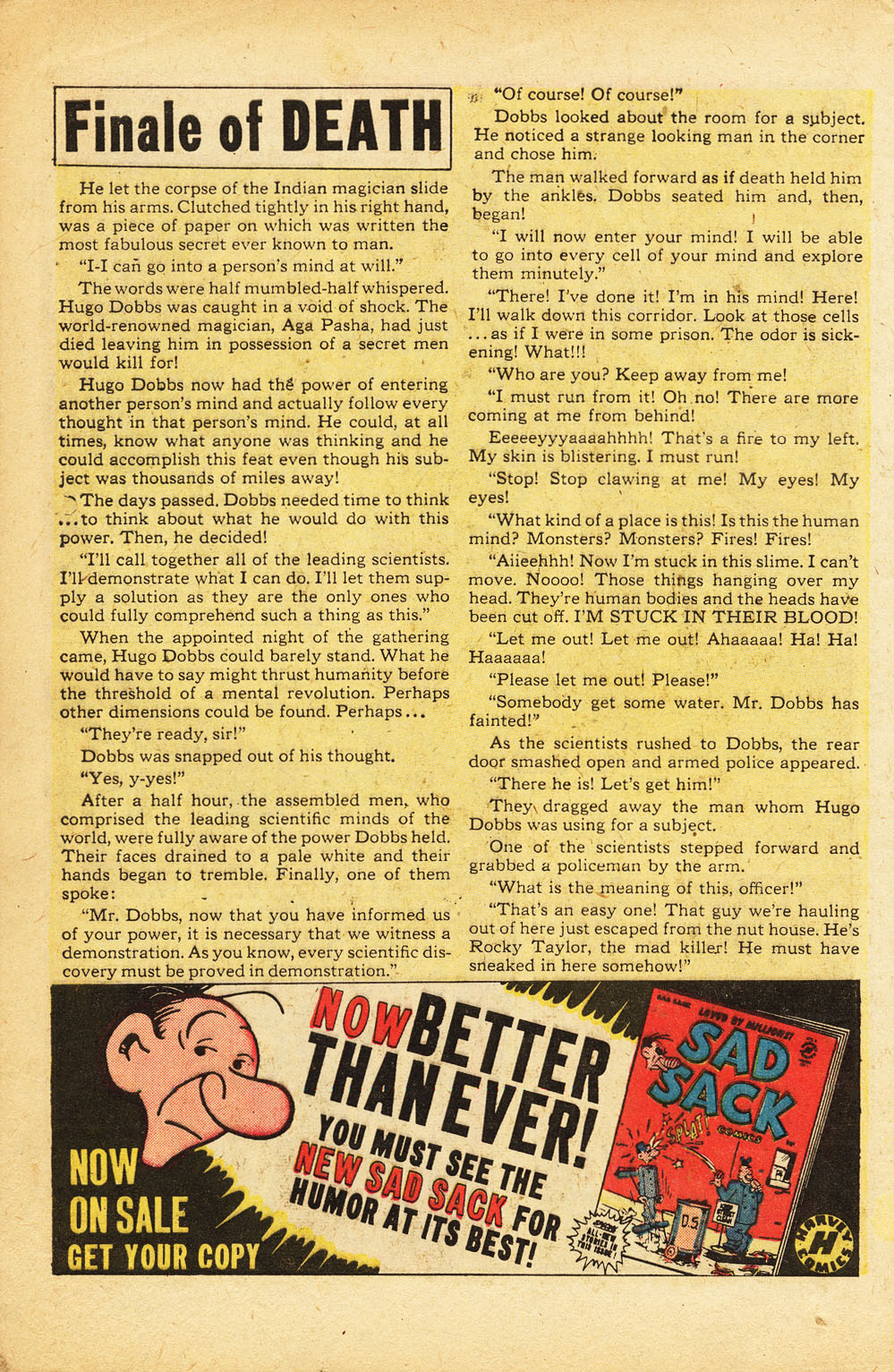 Read online Chamber of Chills (1951) comic -  Issue #12 - 32