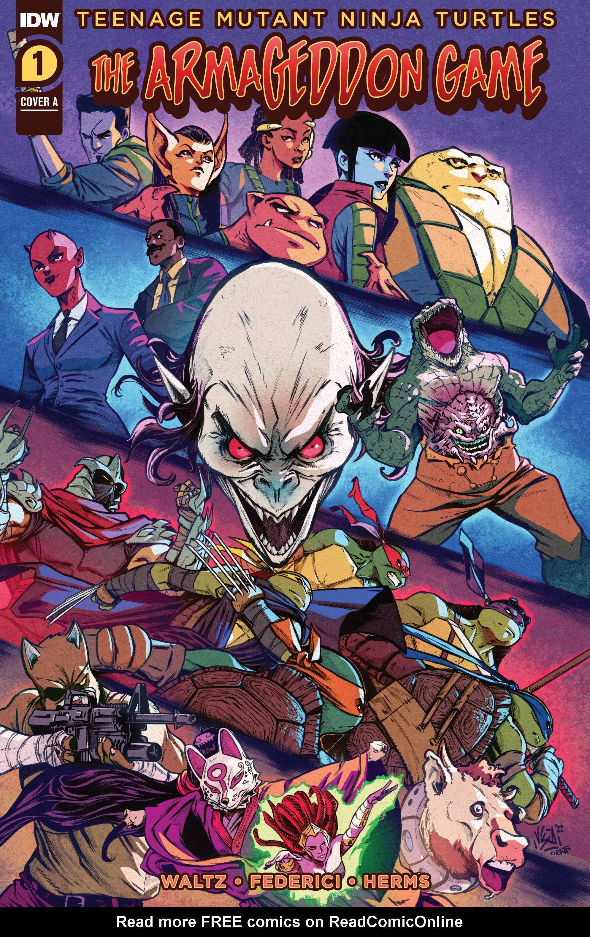 Read online Teenage Mutant Ninja Turtles: The Armageddon Game comic -  Issue #1 - 1