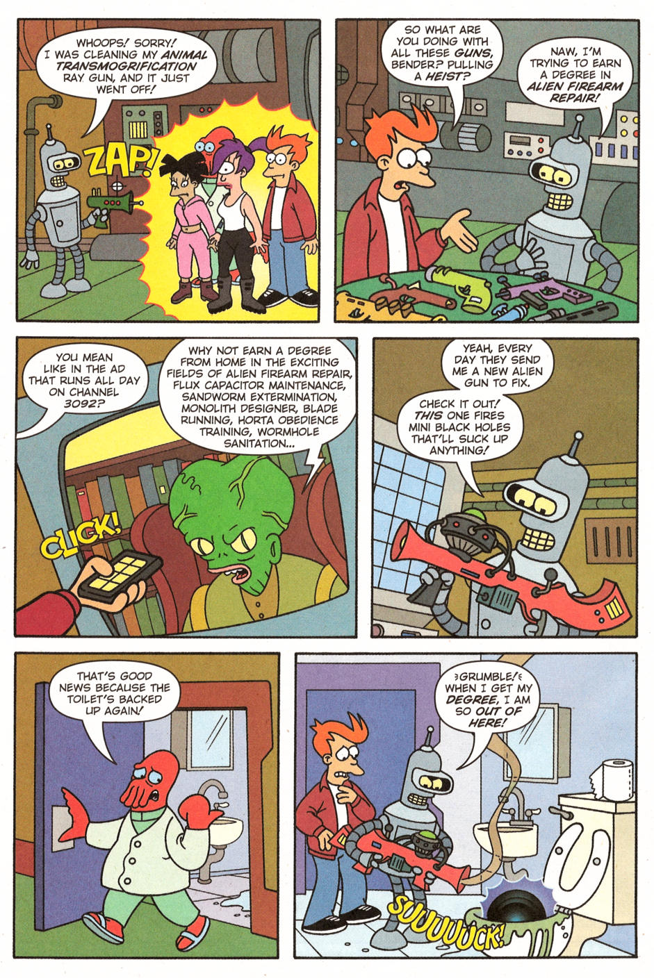 Read online Futurama Comics comic -  Issue #26 - 3