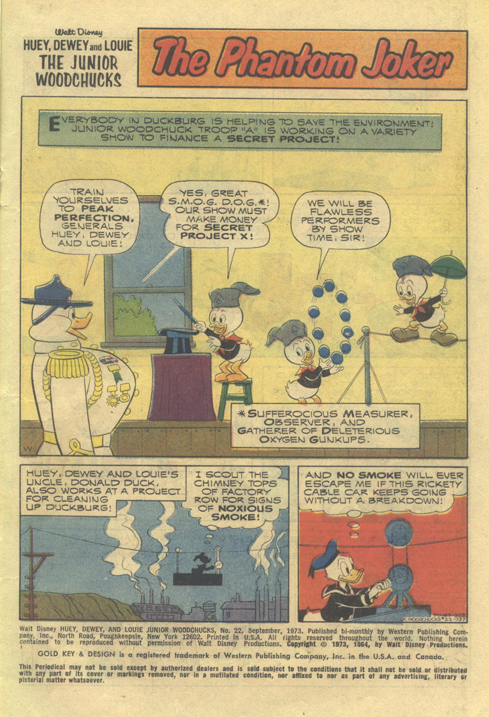 Read online Huey, Dewey, and Louie Junior Woodchucks comic -  Issue #22 - 3