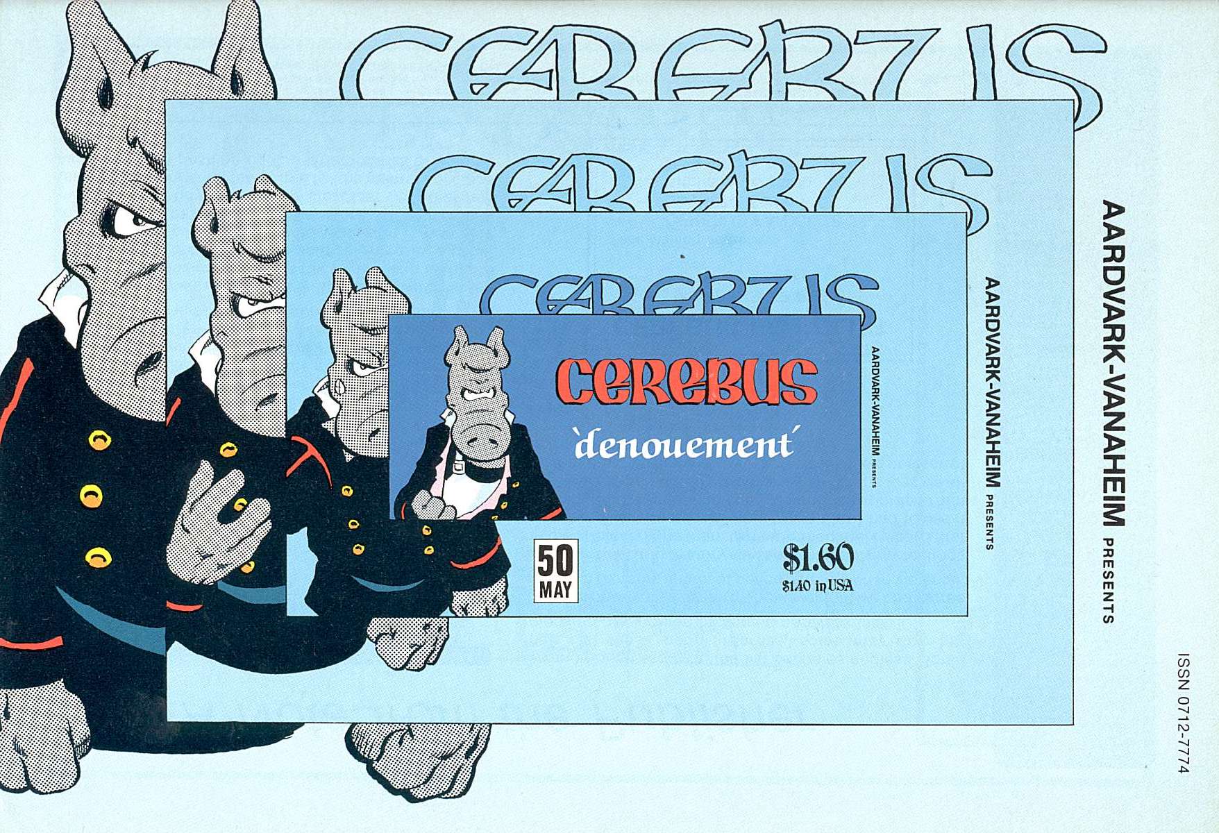 Read online Cerebus comic -  Issue #50 - 1