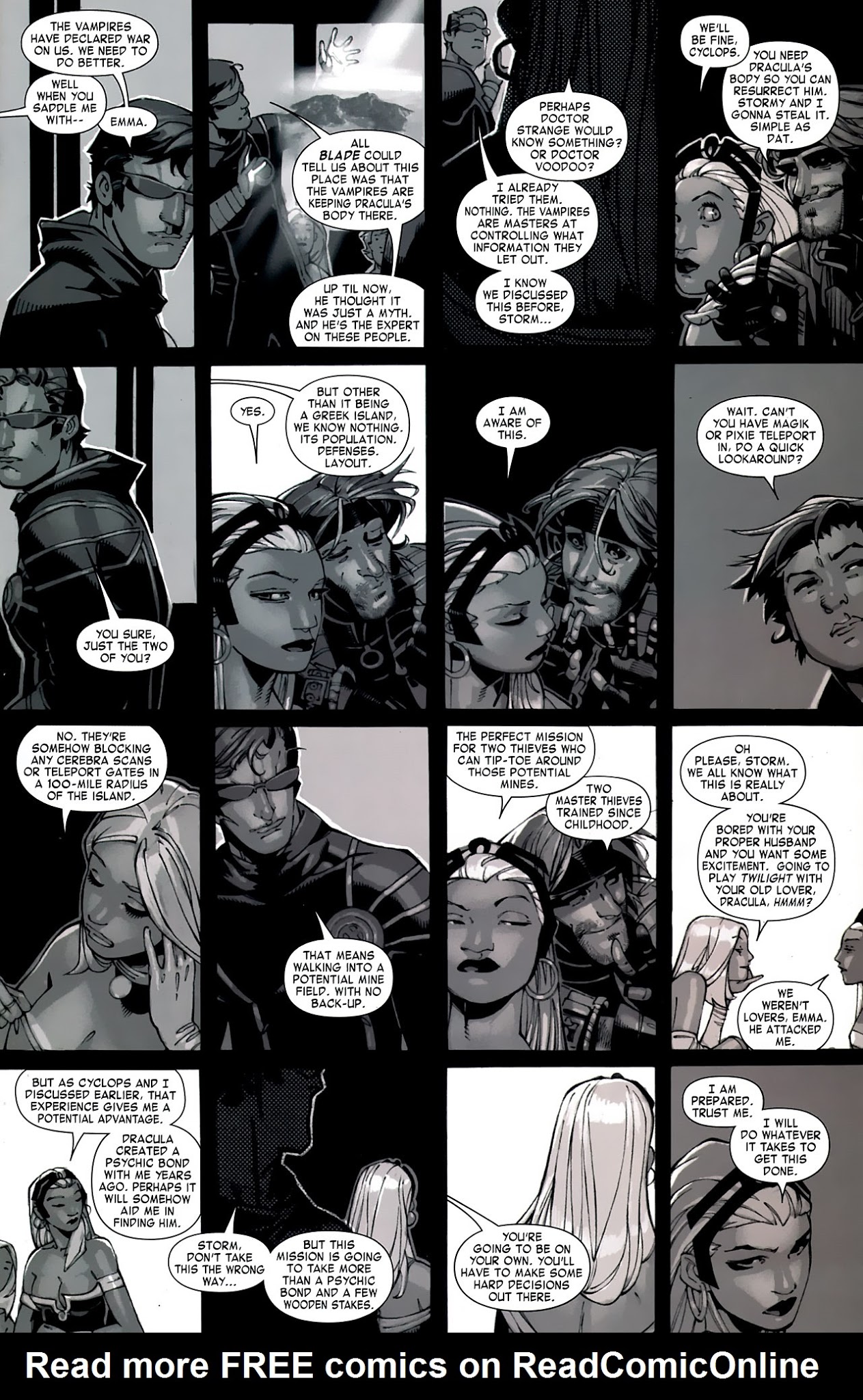 Read online X-Men: Curse of the Mutants - Storm & Gambit comic -  Issue # Full - 10