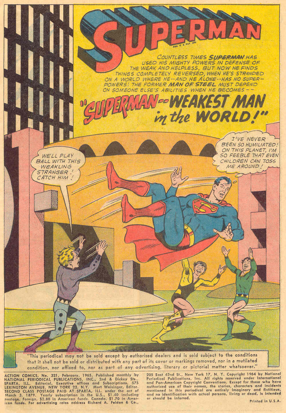 Read online Action Comics (1938) comic -  Issue #321 - 3