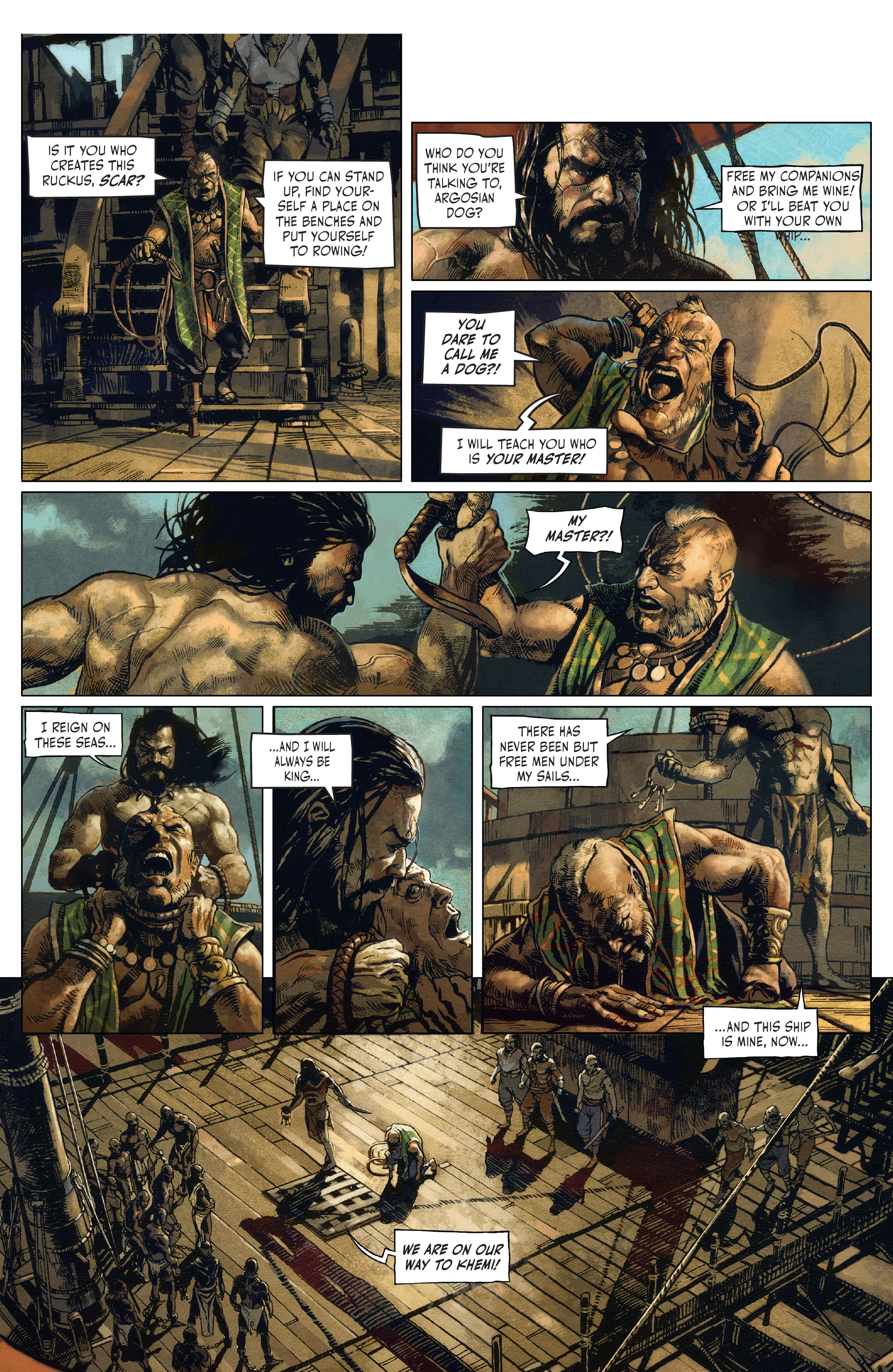 Read online The Cimmerian: Hour of the Dragon comic -  Issue #3 - 16