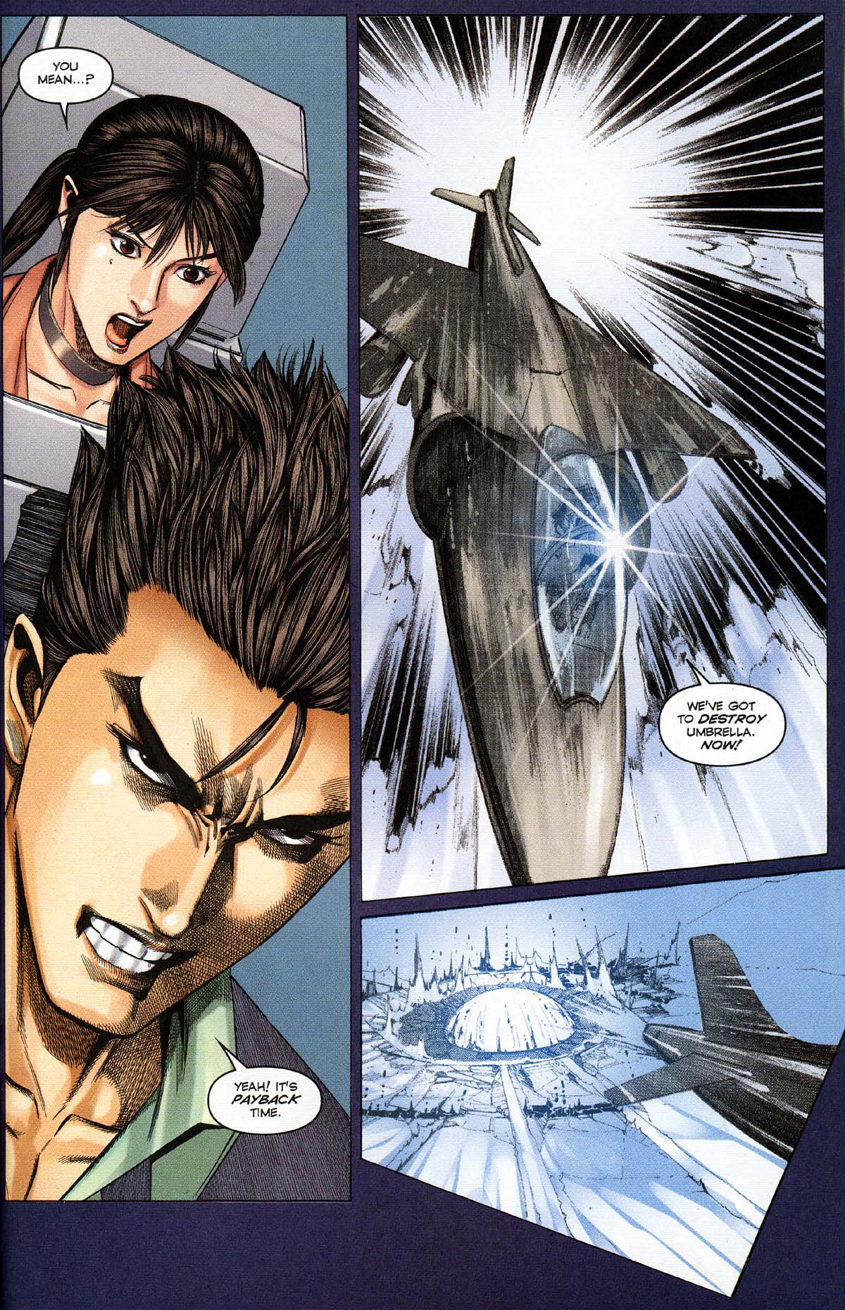 Read online Resident Evil Code: Veronica comic -  Issue #4 - 133