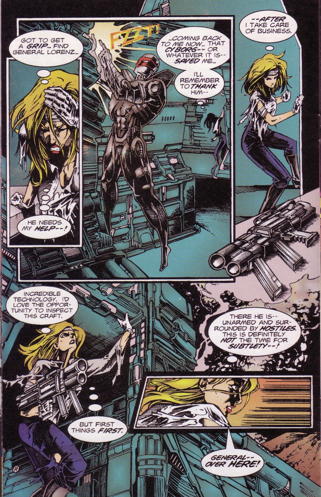 Read online Zen Intergalactic Ninja Color comic -  Issue #3 - 16