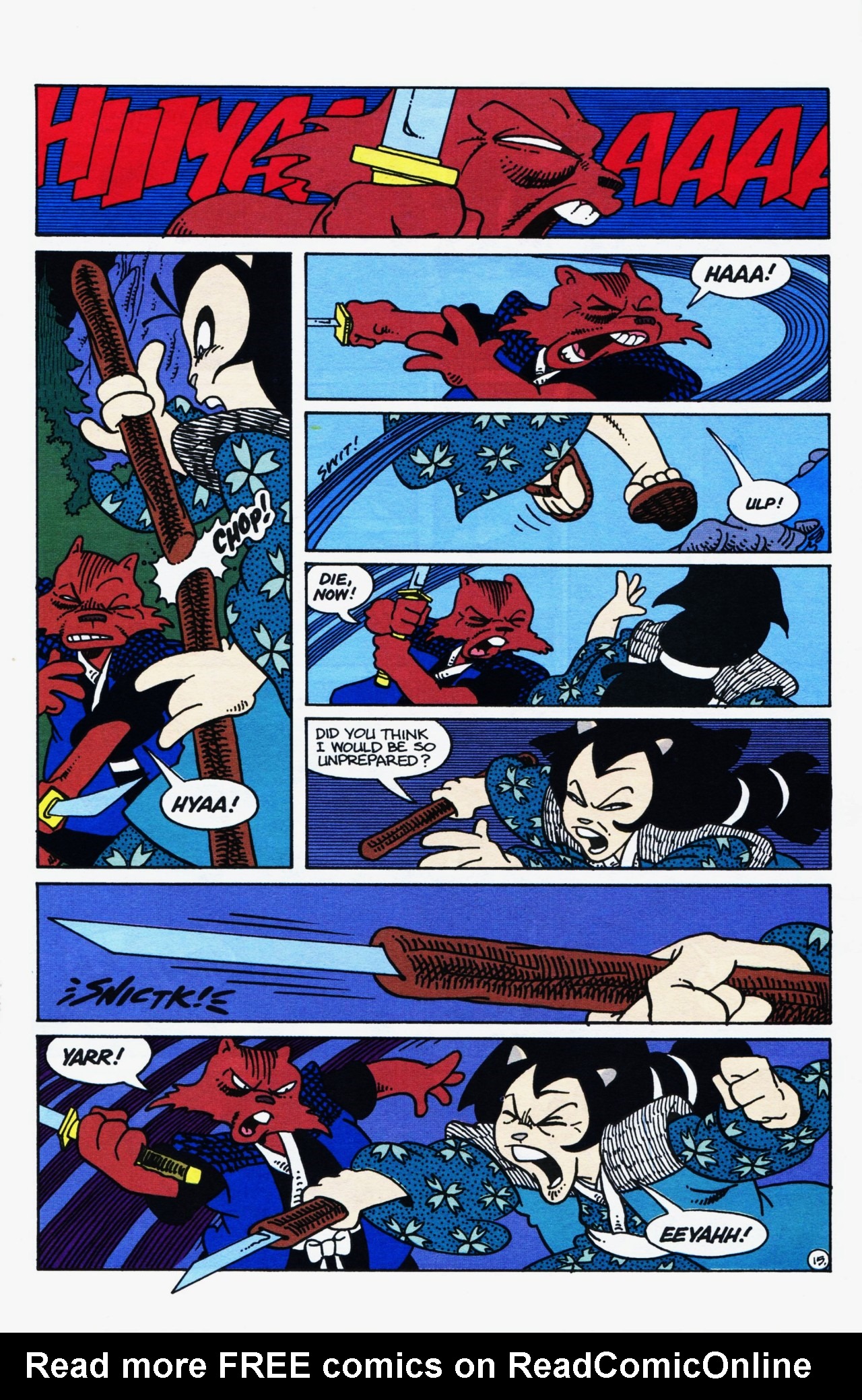 Read online Usagi Yojimbo (1993) comic -  Issue #3 - 17