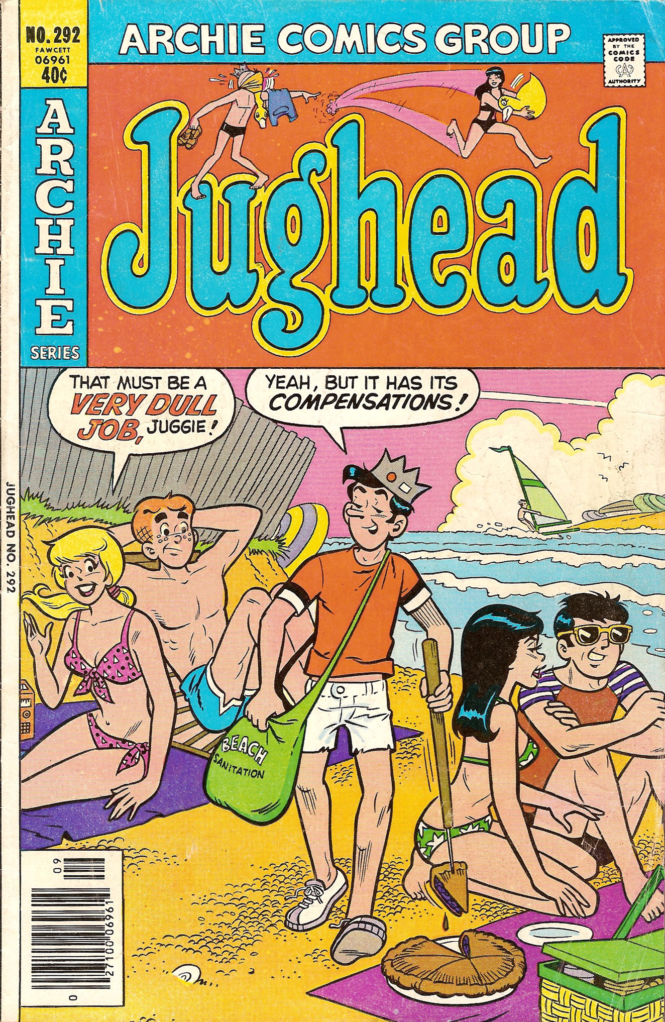 Read online Jughead (1965) comic -  Issue #292 - 1