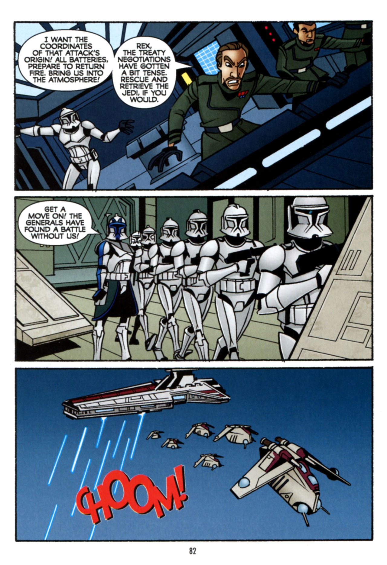 Read online Star Wars: The Clone Wars - The Wind Raiders of Taloraan comic -  Issue # Full - 81