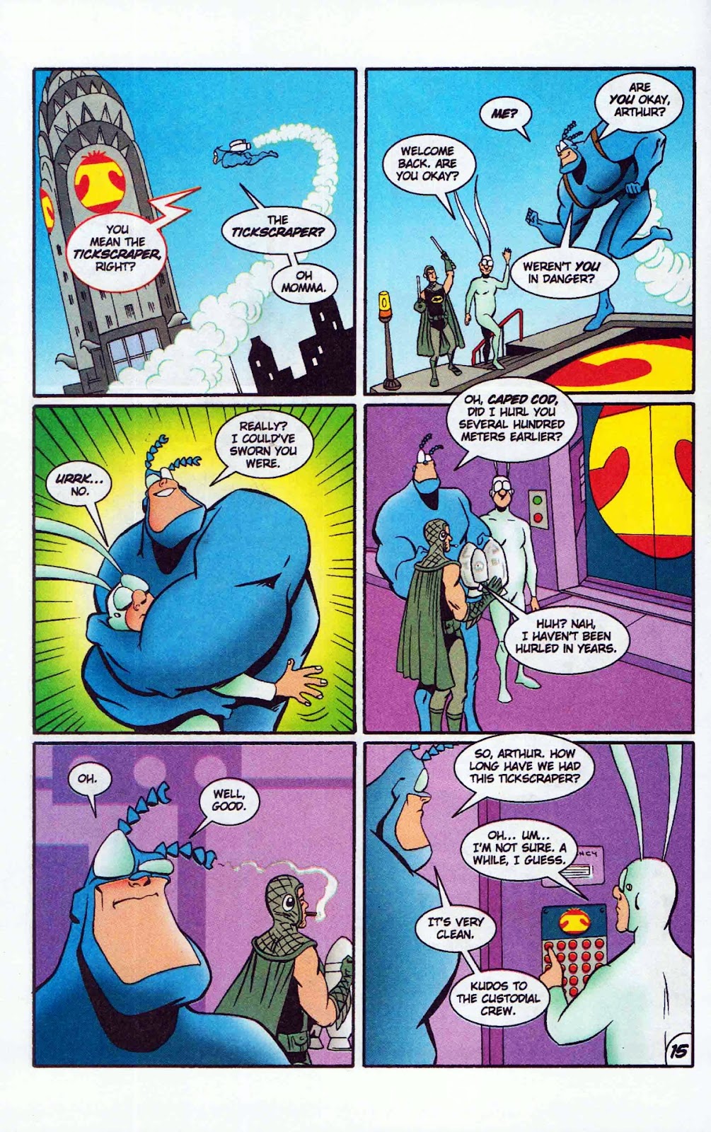 Read online The Tick: Days of Drama comic -  Issue #6 - 17