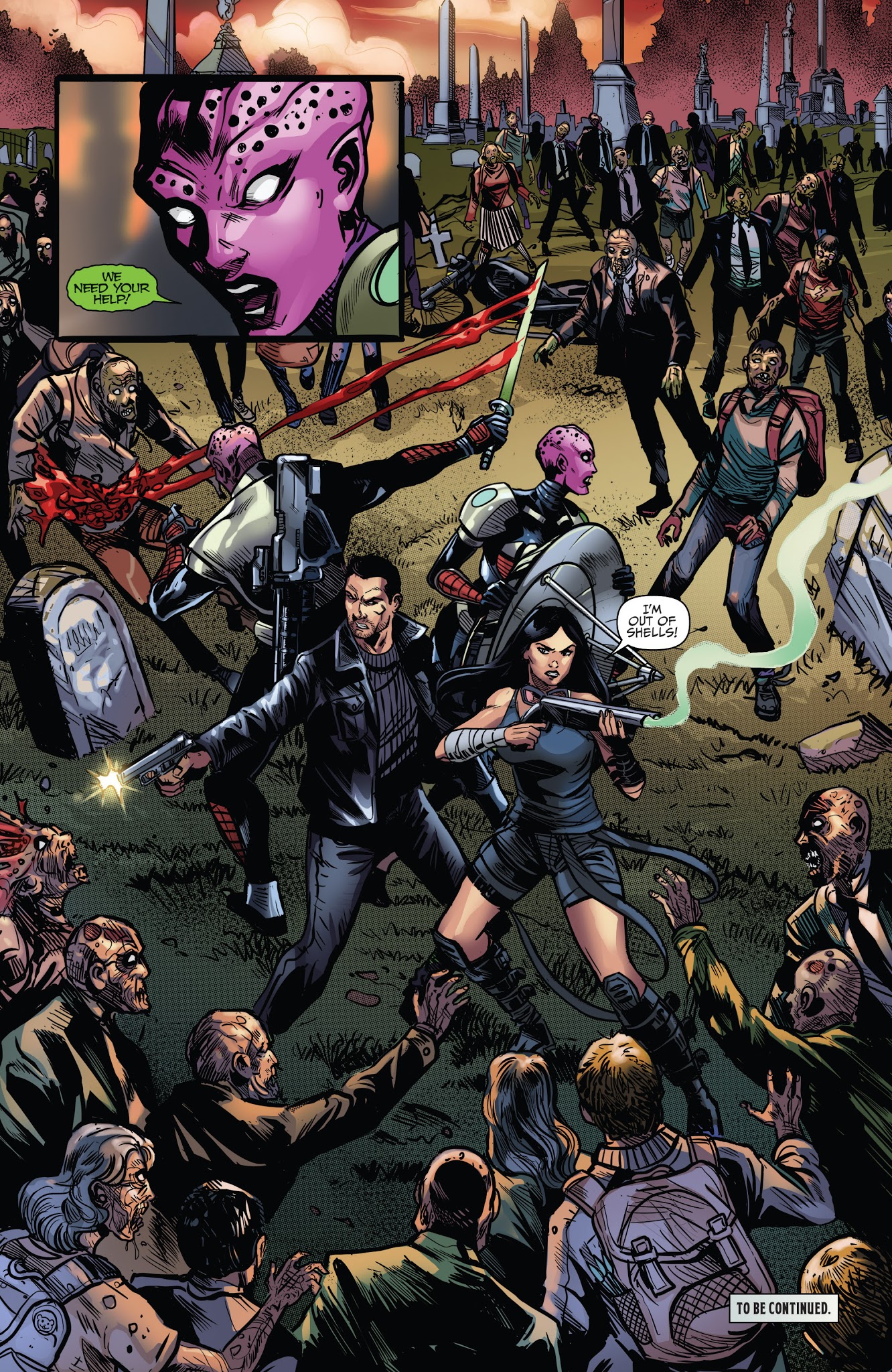 Read online Aliens vs. Zombies comic -  Issue #3 - 24