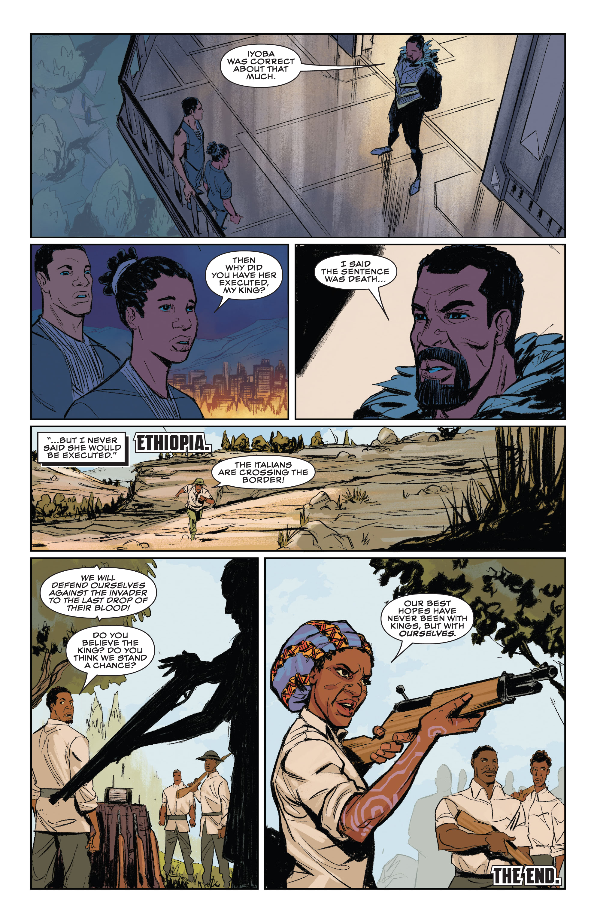Read online Marvel's Voices: Wakanda Forever comic -  Issue #1 - 22
