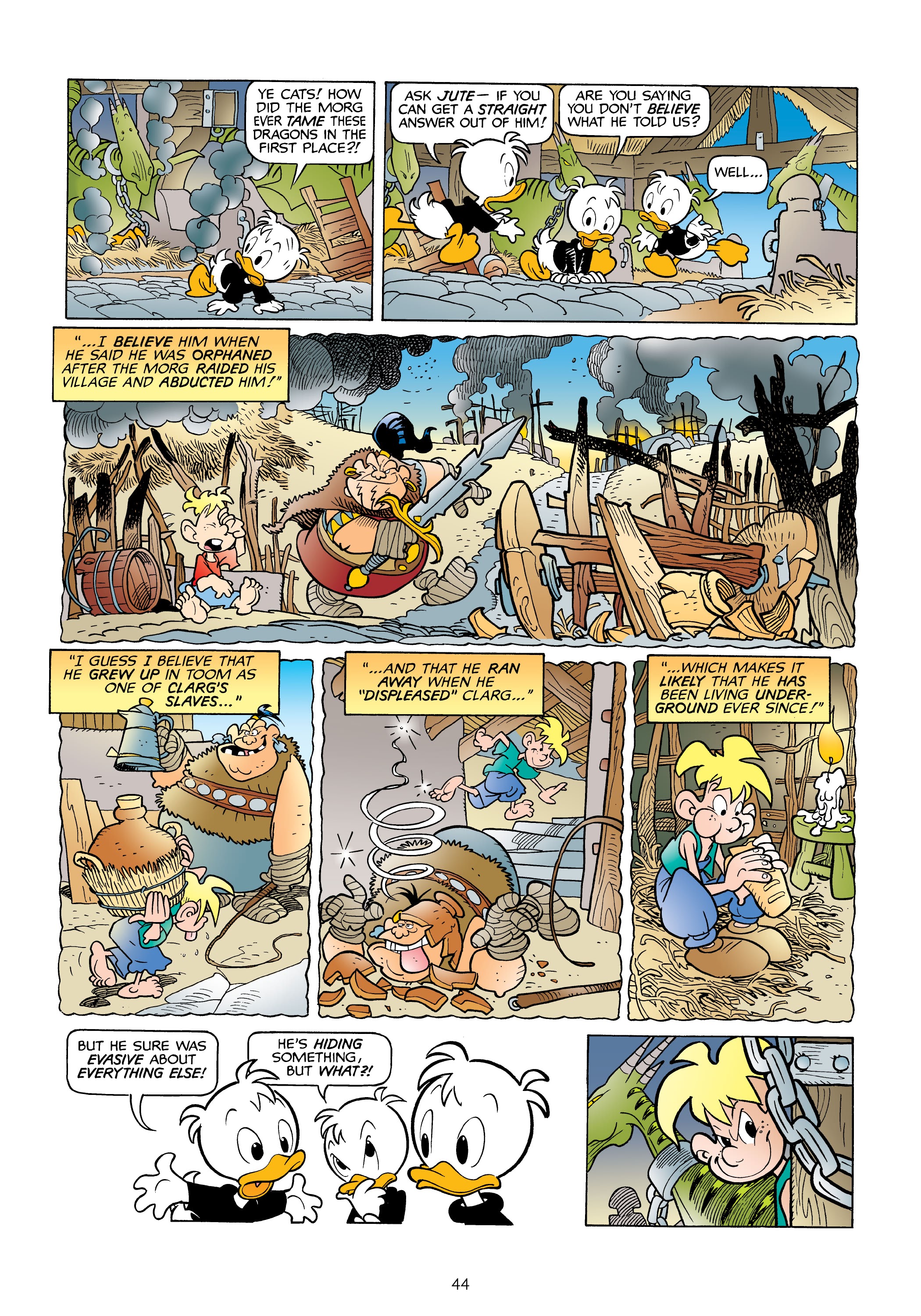 Read online Donald Duck and Uncle Scrooge: World of the Dragonlords comic -  Issue # TPB (Part 1) - 45