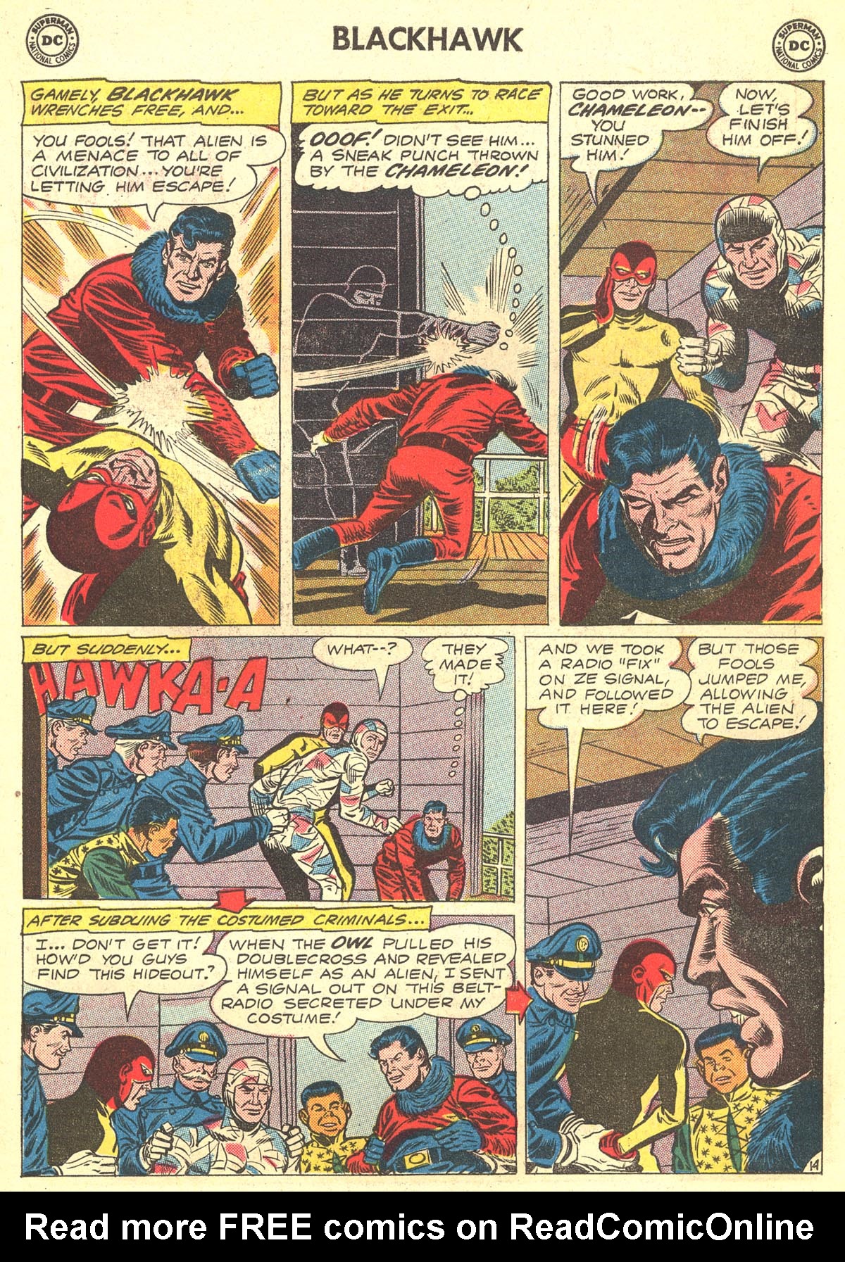 Read online Blackhawk (1957) comic -  Issue #165 - 19
