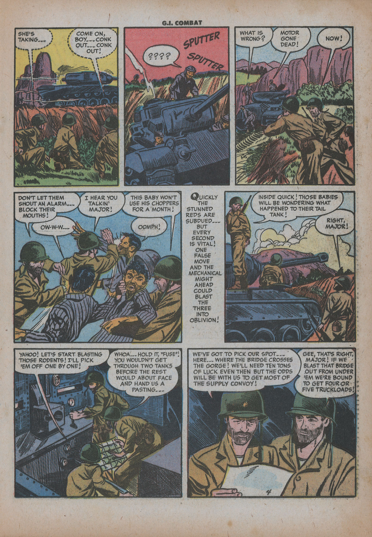 Read online G.I. Combat (1952) comic -  Issue #24 - 22