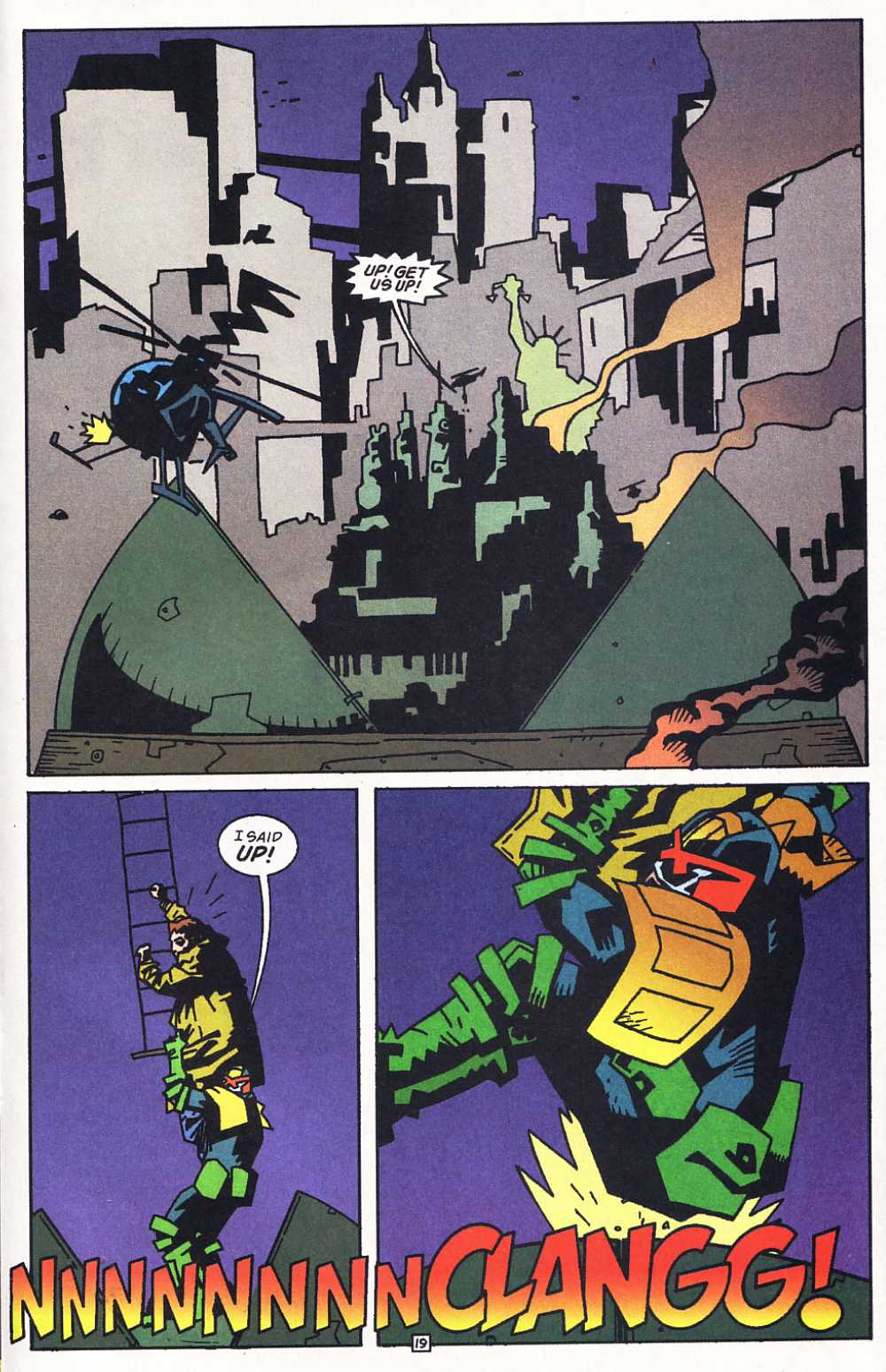 Read online Judge Dredd: Legends of the Law comic -  Issue #10 - 19