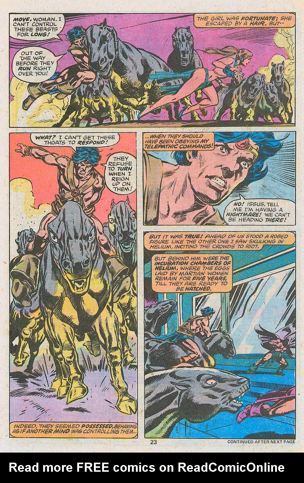 Read online John Carter Warlord of Mars comic -  Issue #6 - 25