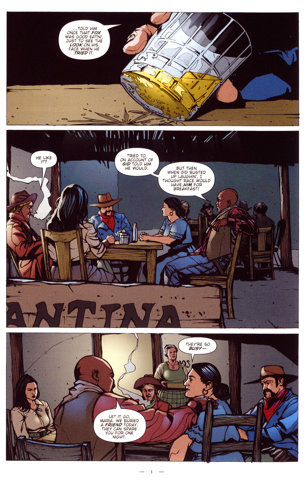 Read online Desperadoes: Banners of Gold comic -  Issue #1 - 3