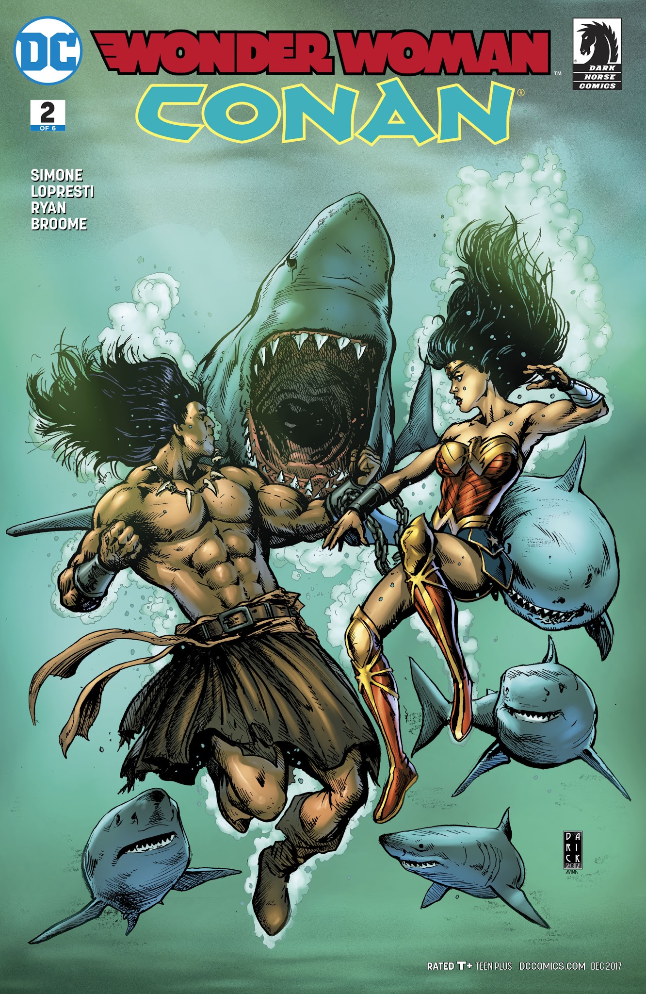 Read online Wonder Woman/Conan comic -  Issue #2 - 1