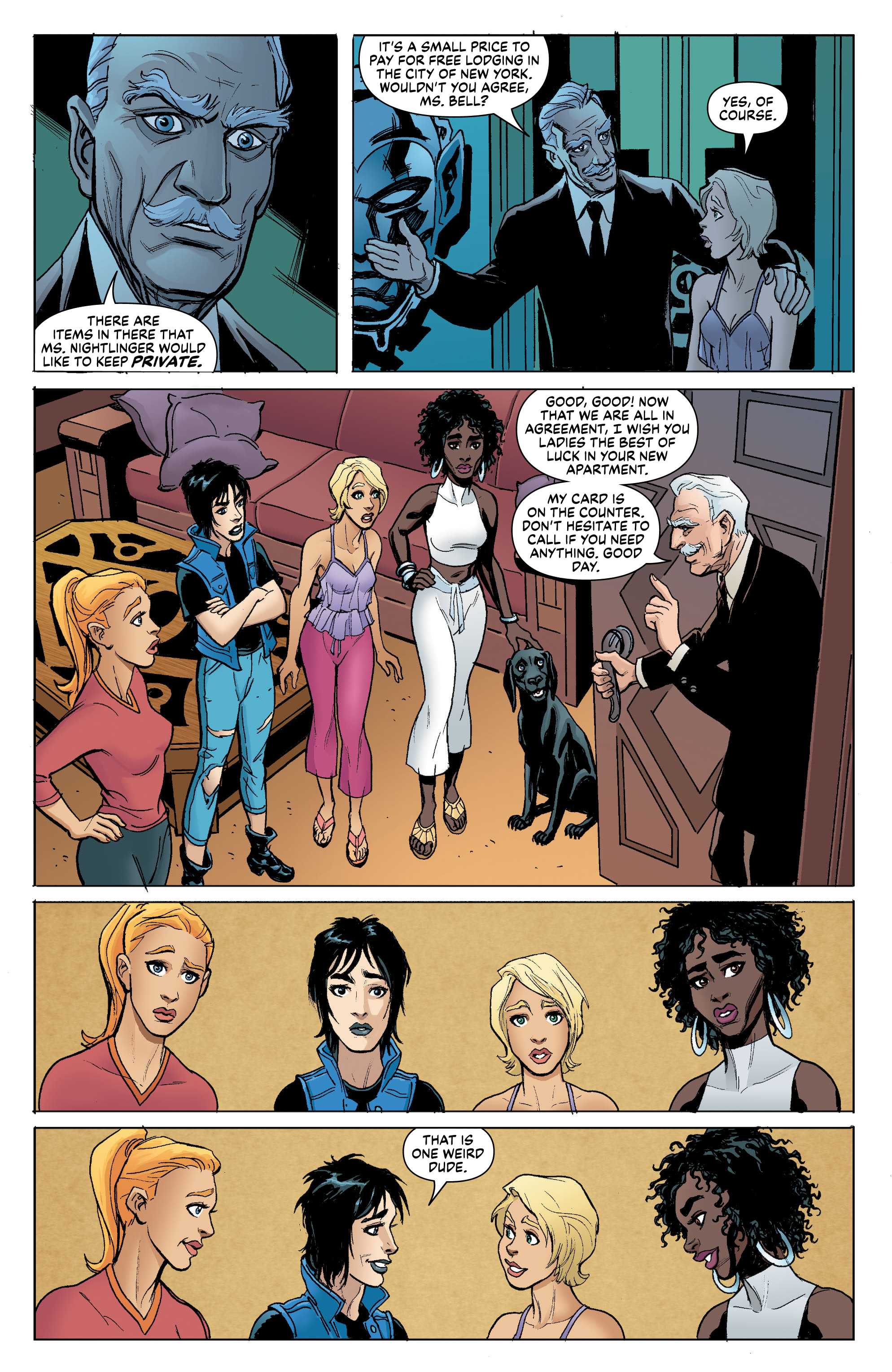 Read online Girls of Dimension 13 comic -  Issue #1 - 7