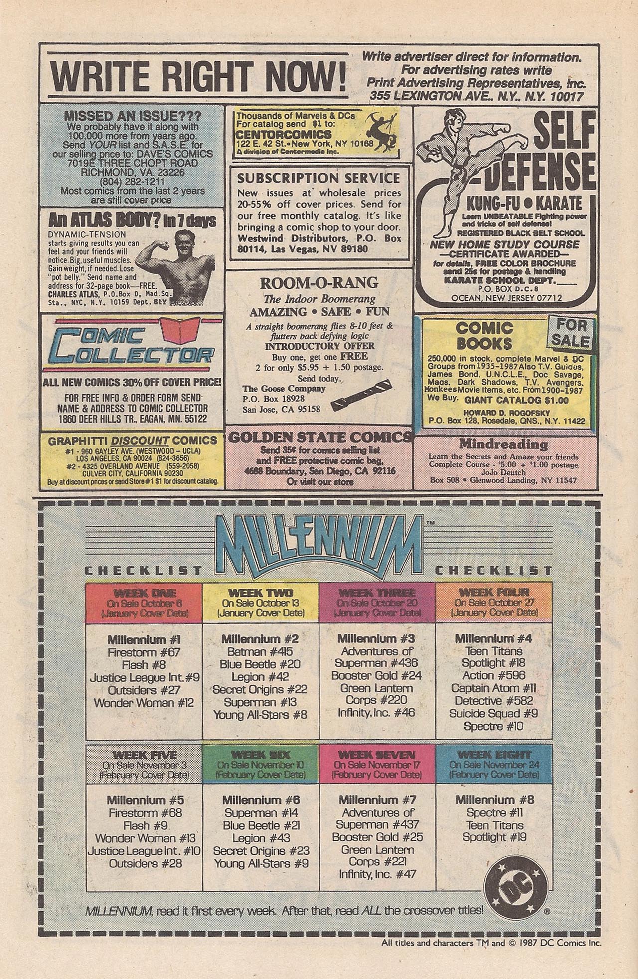 Read online Millennium comic -  Issue #1 - 14