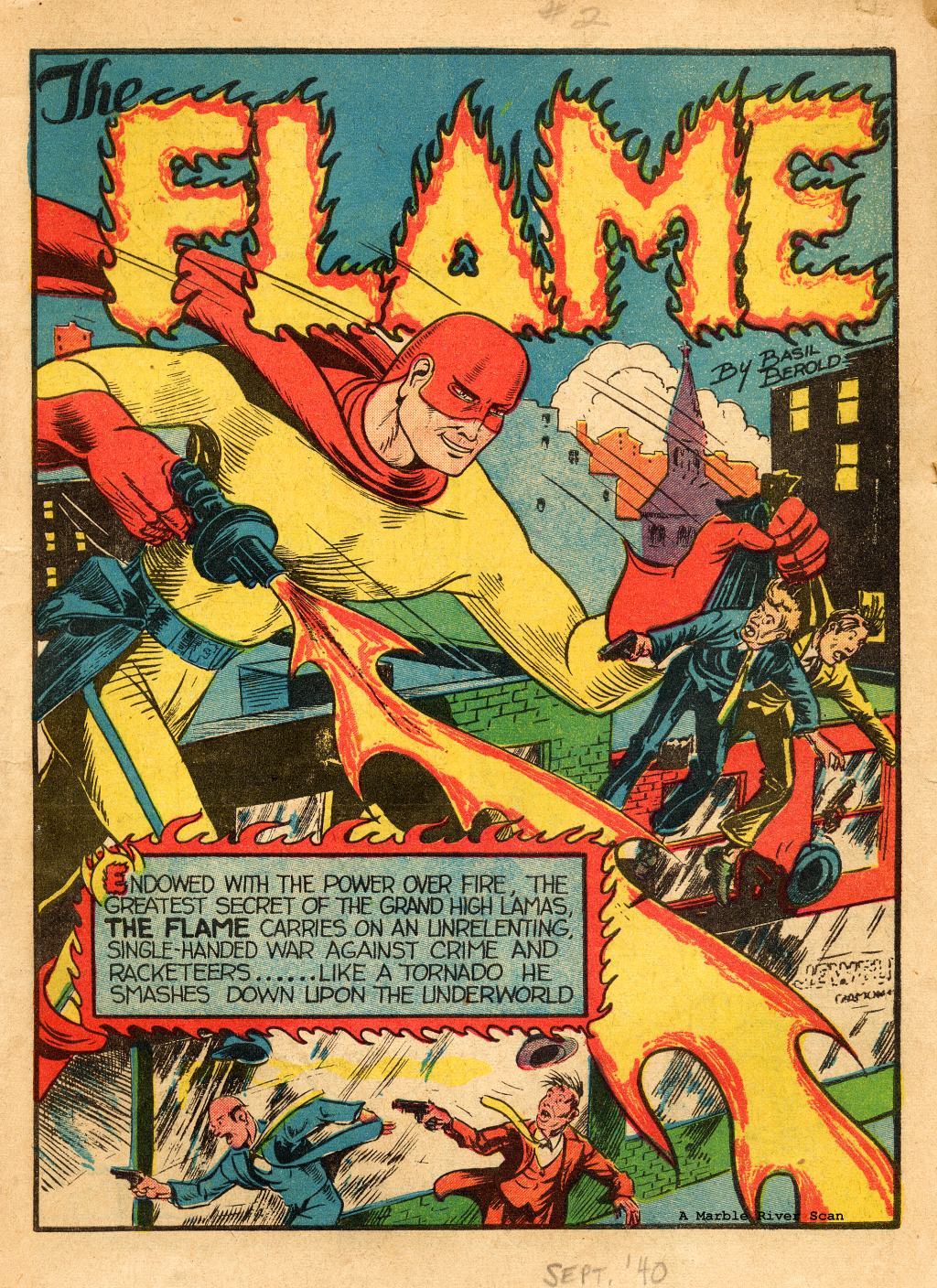 Read online The Flame comic -  Issue #2 - 2