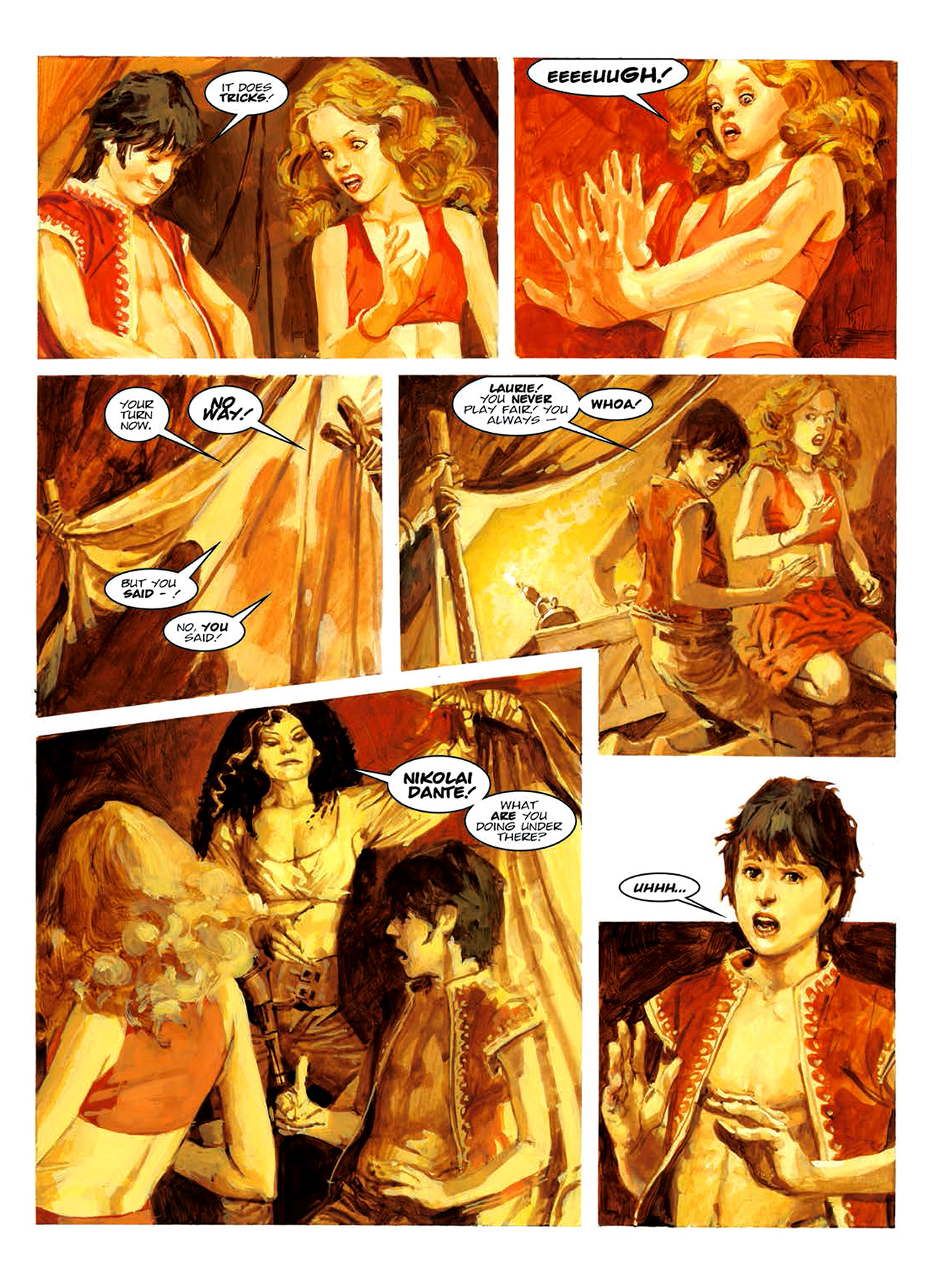 Read online Nikolai Dante comic -  Issue # TPB 6 - 169