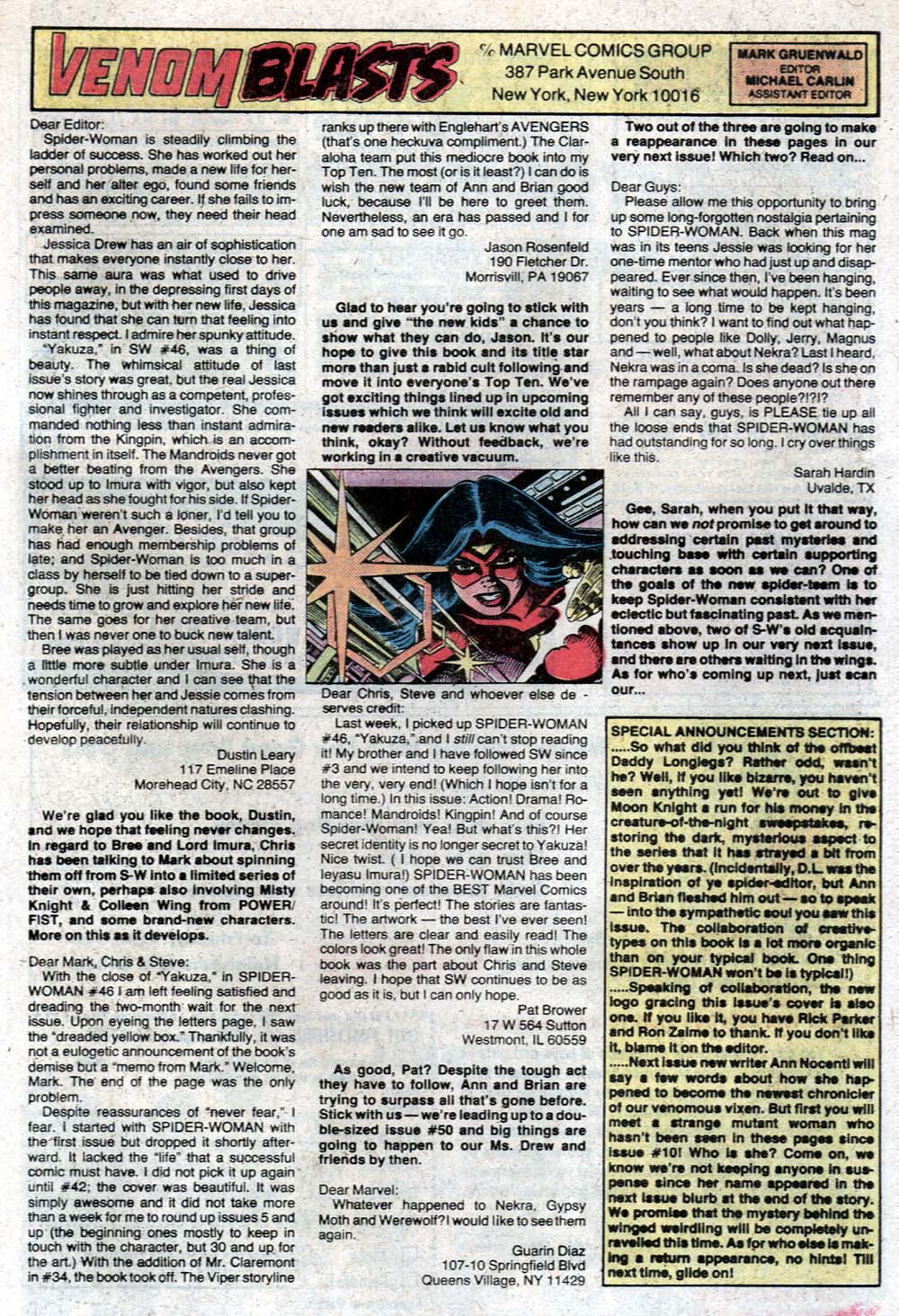 Read online Spider-Woman (1978) comic -  Issue #47 - 24