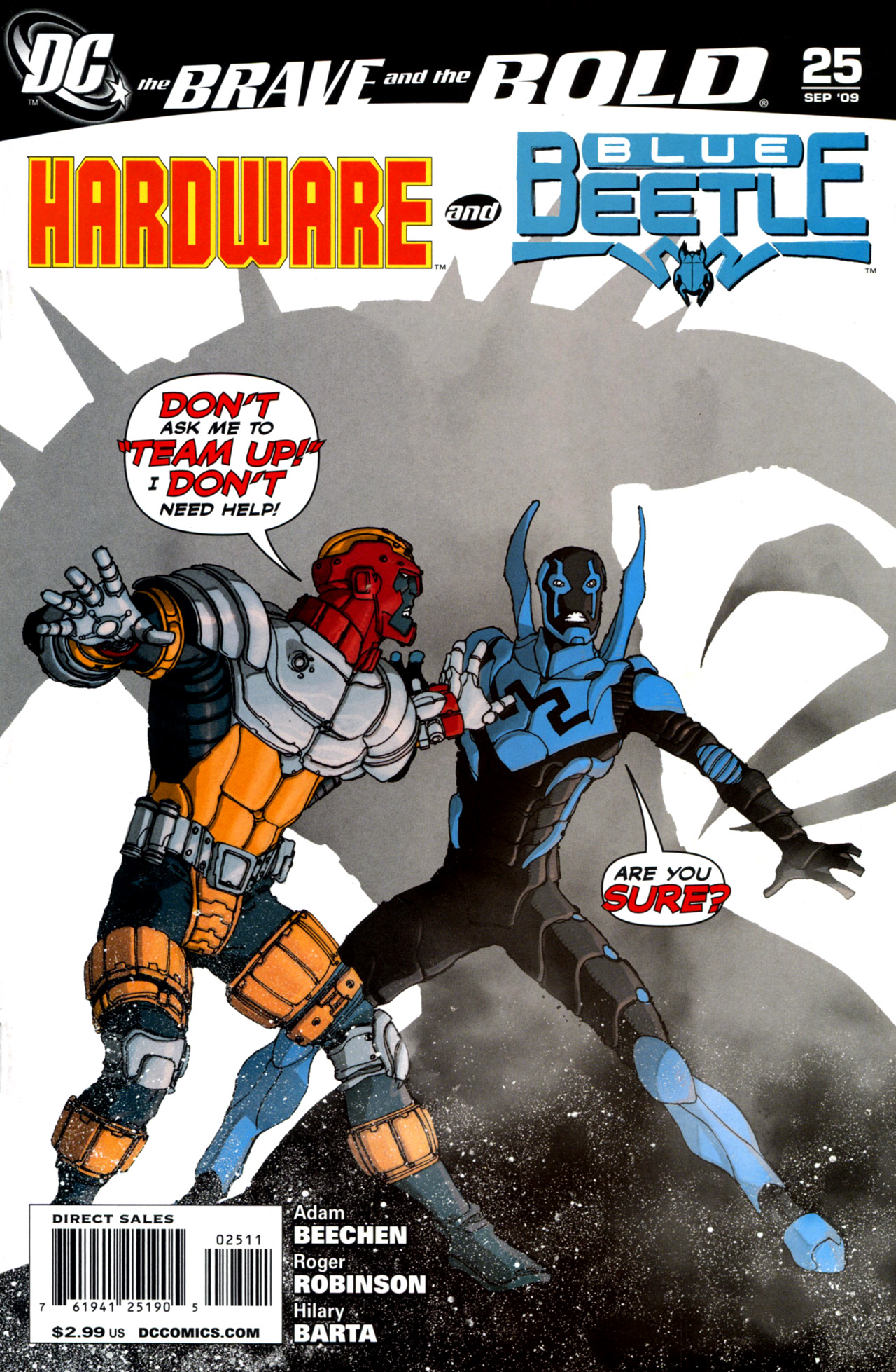 Read online The Brave and the Bold (2007) comic -  Issue #25 - 1