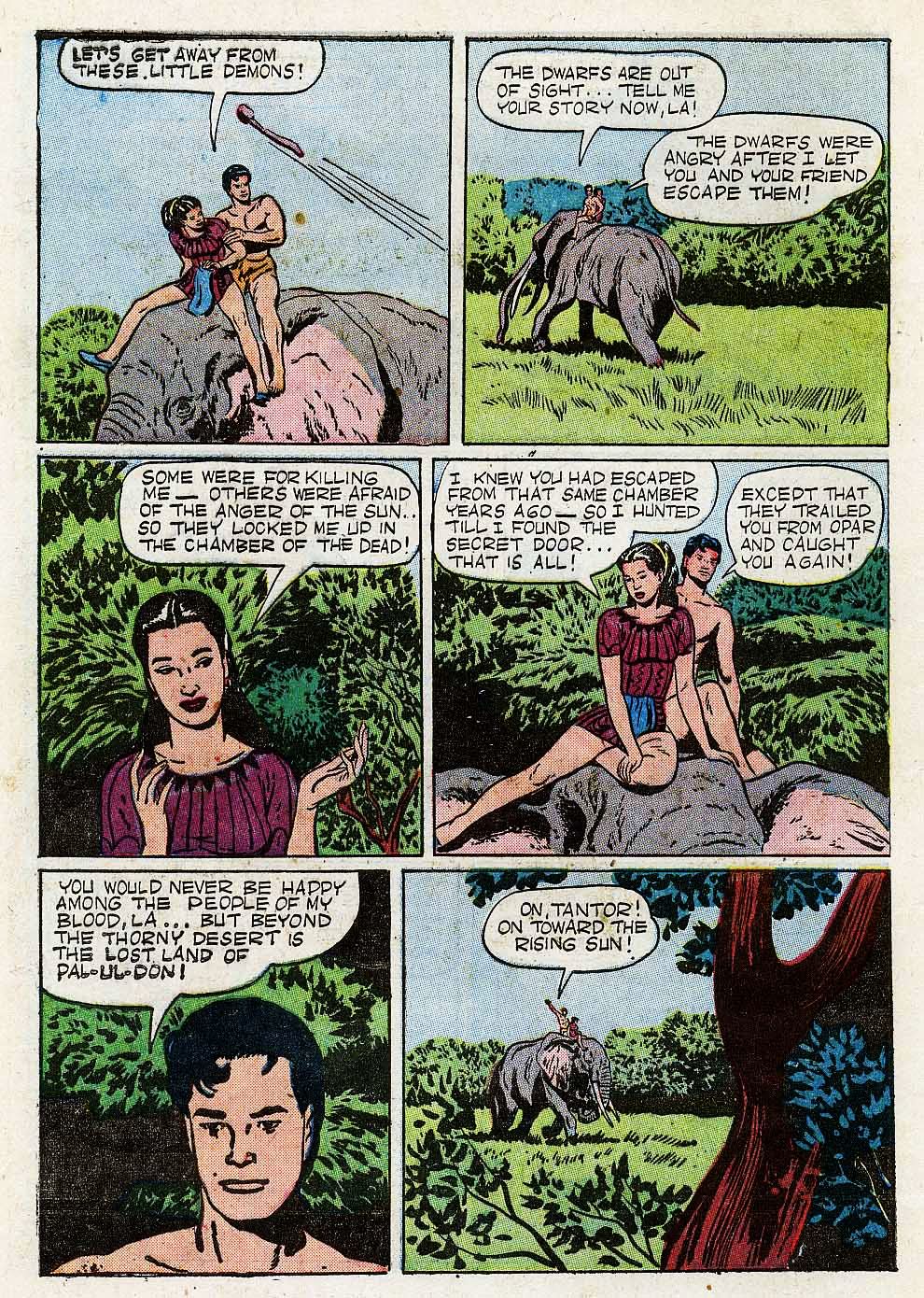 Read online Tarzan (1948) comic -  Issue #15 - 6