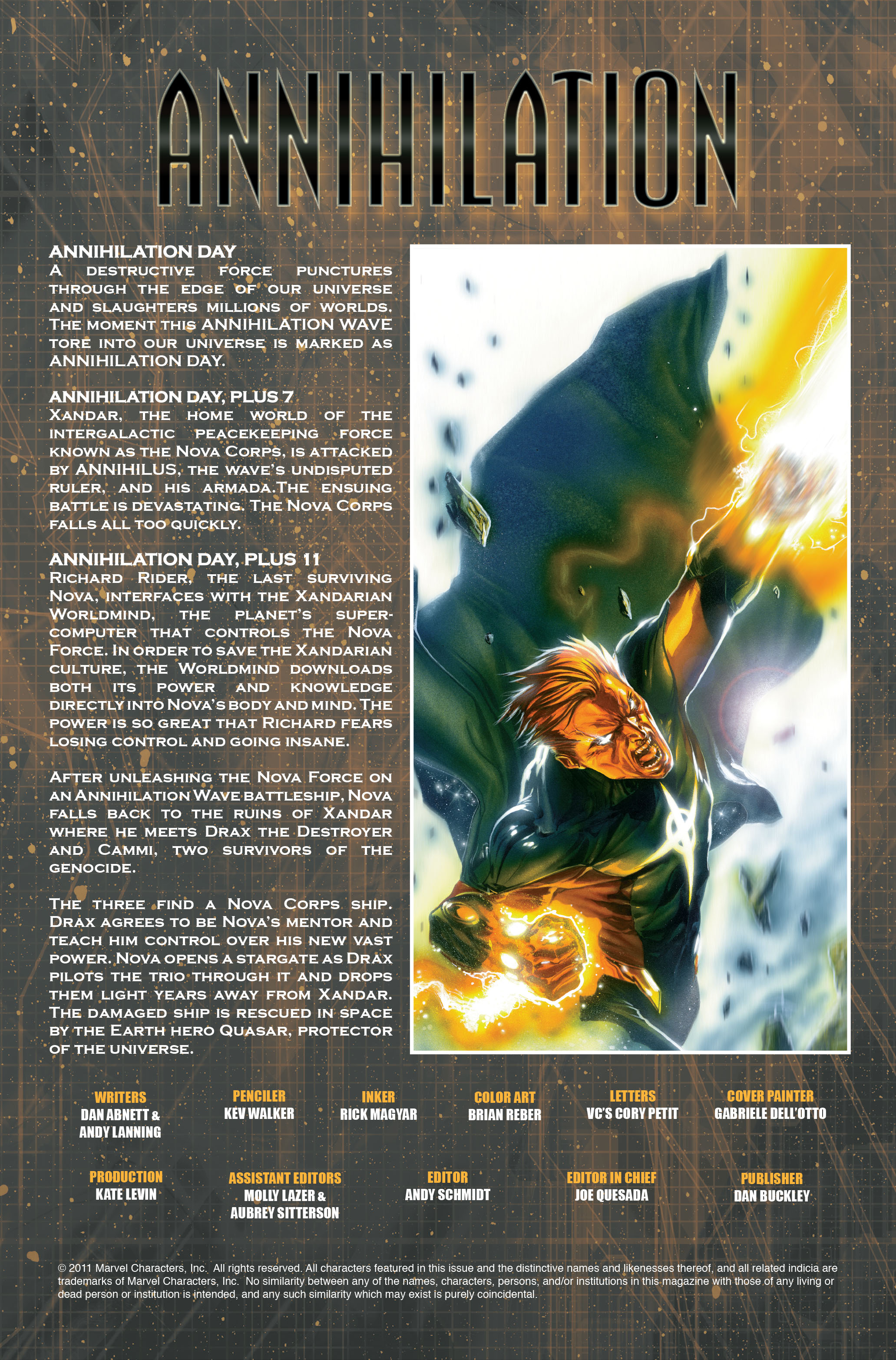 Read online Annihilation: Nova comic -  Issue #3 - 2
