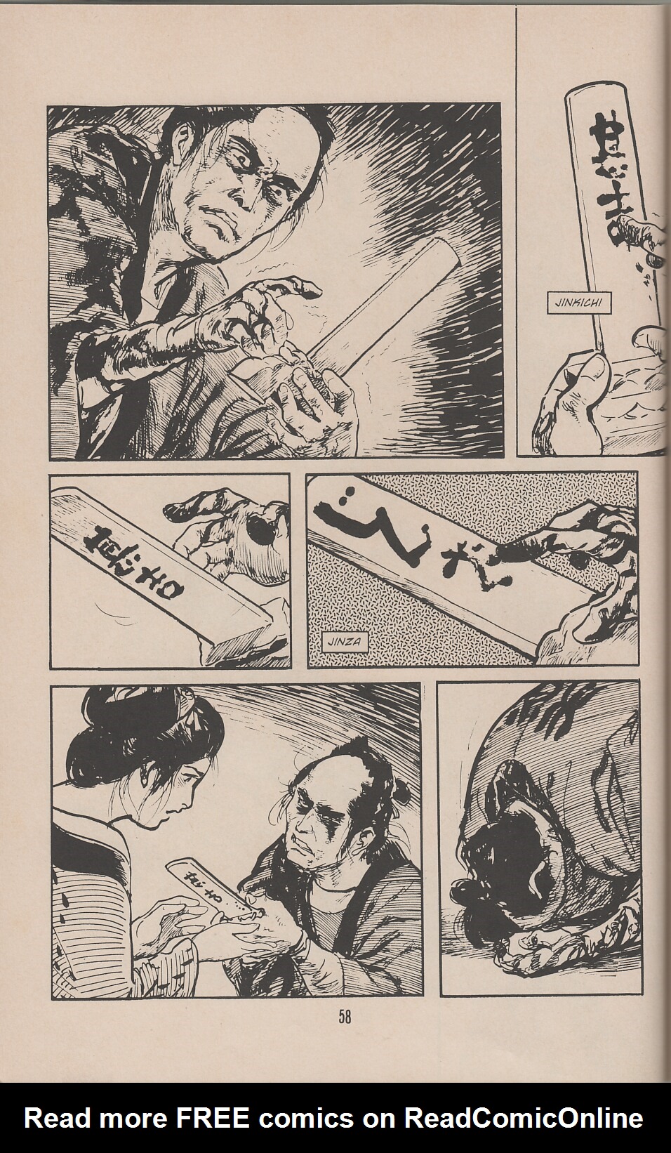 Read online Lone Wolf and Cub comic -  Issue #45 - 61
