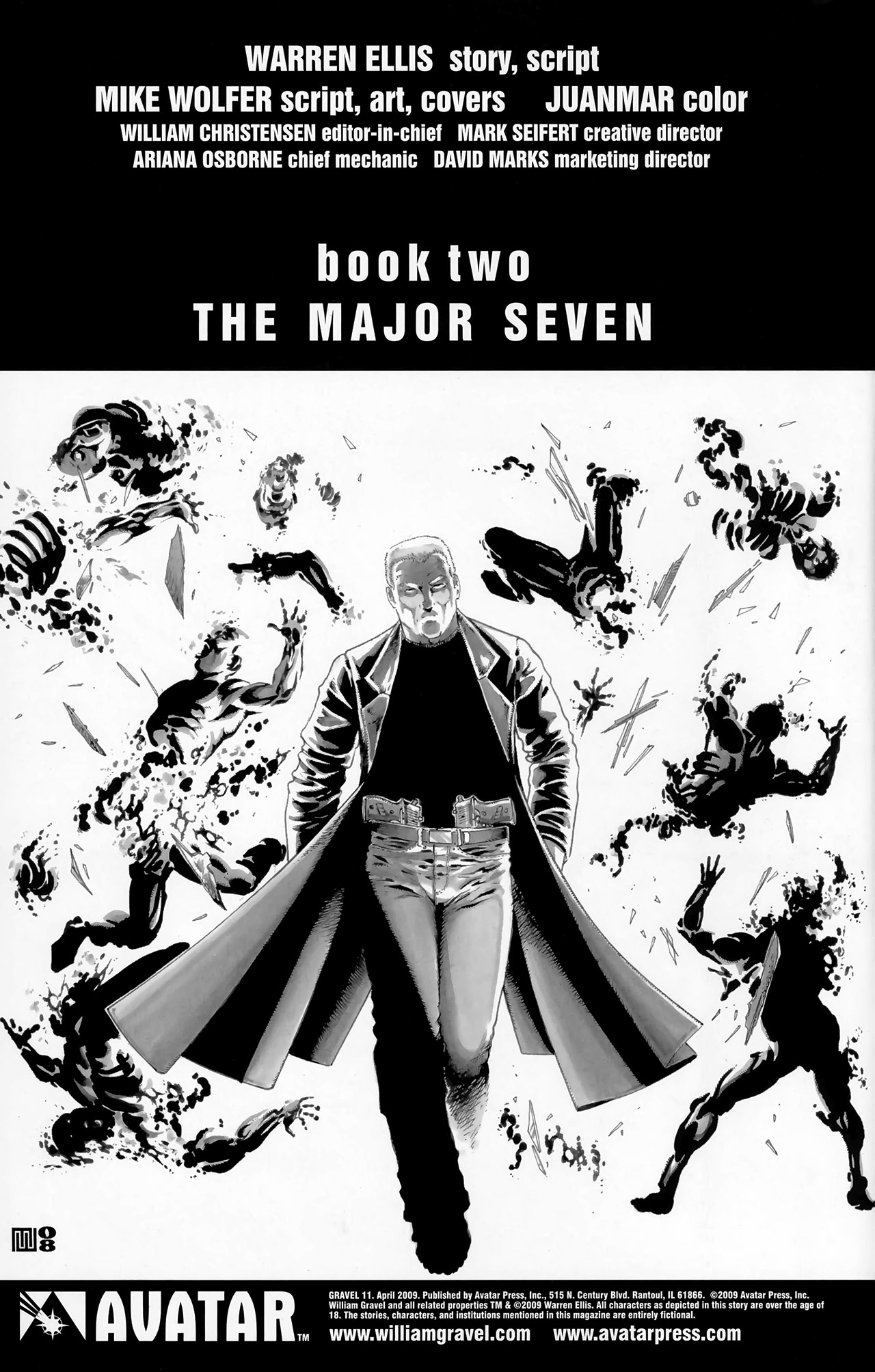 Read online Gravel comic -  Issue #11 - 3