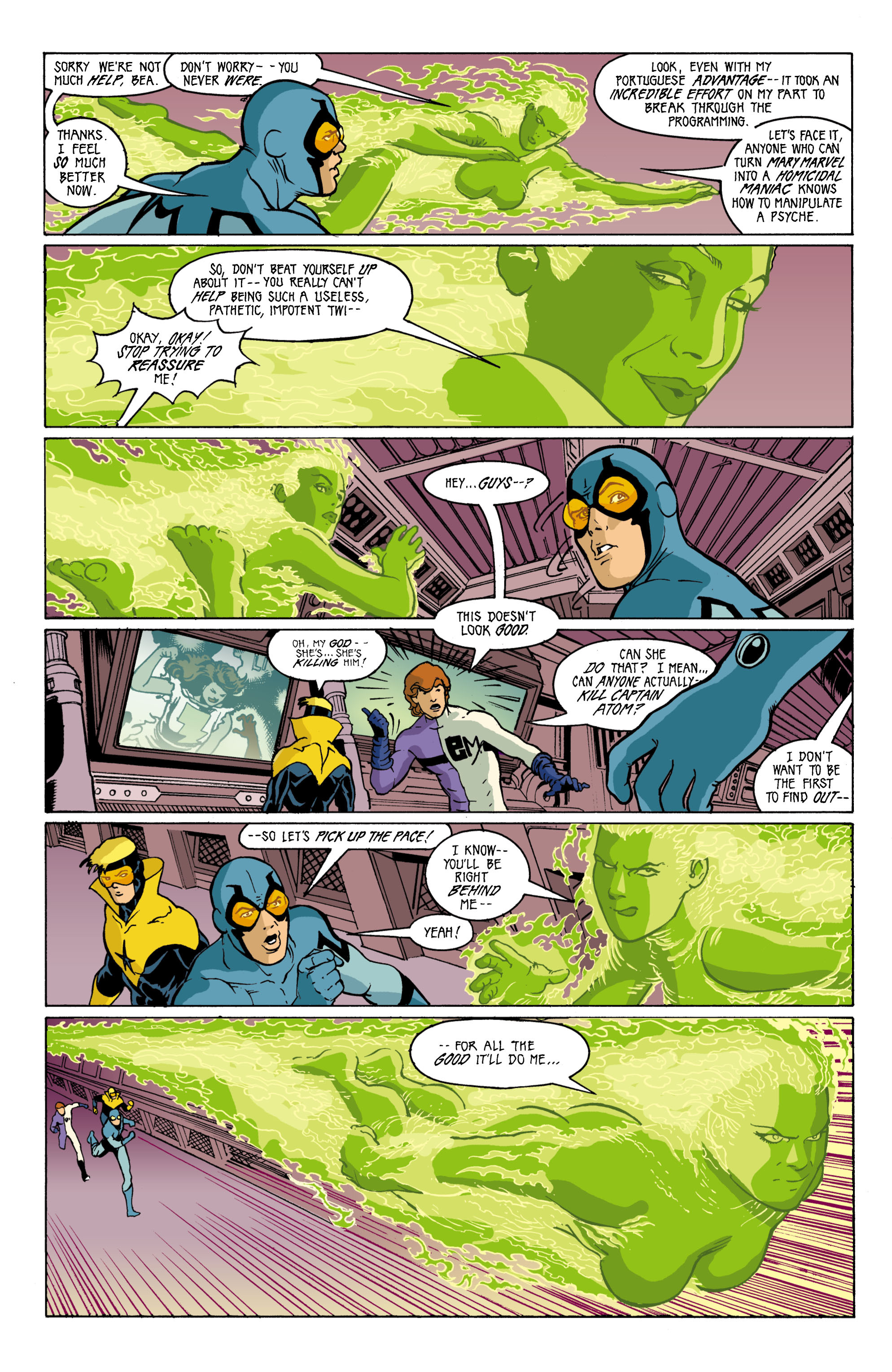 Read online Formerly Known as the Justice League comic -  Issue #4 - 9