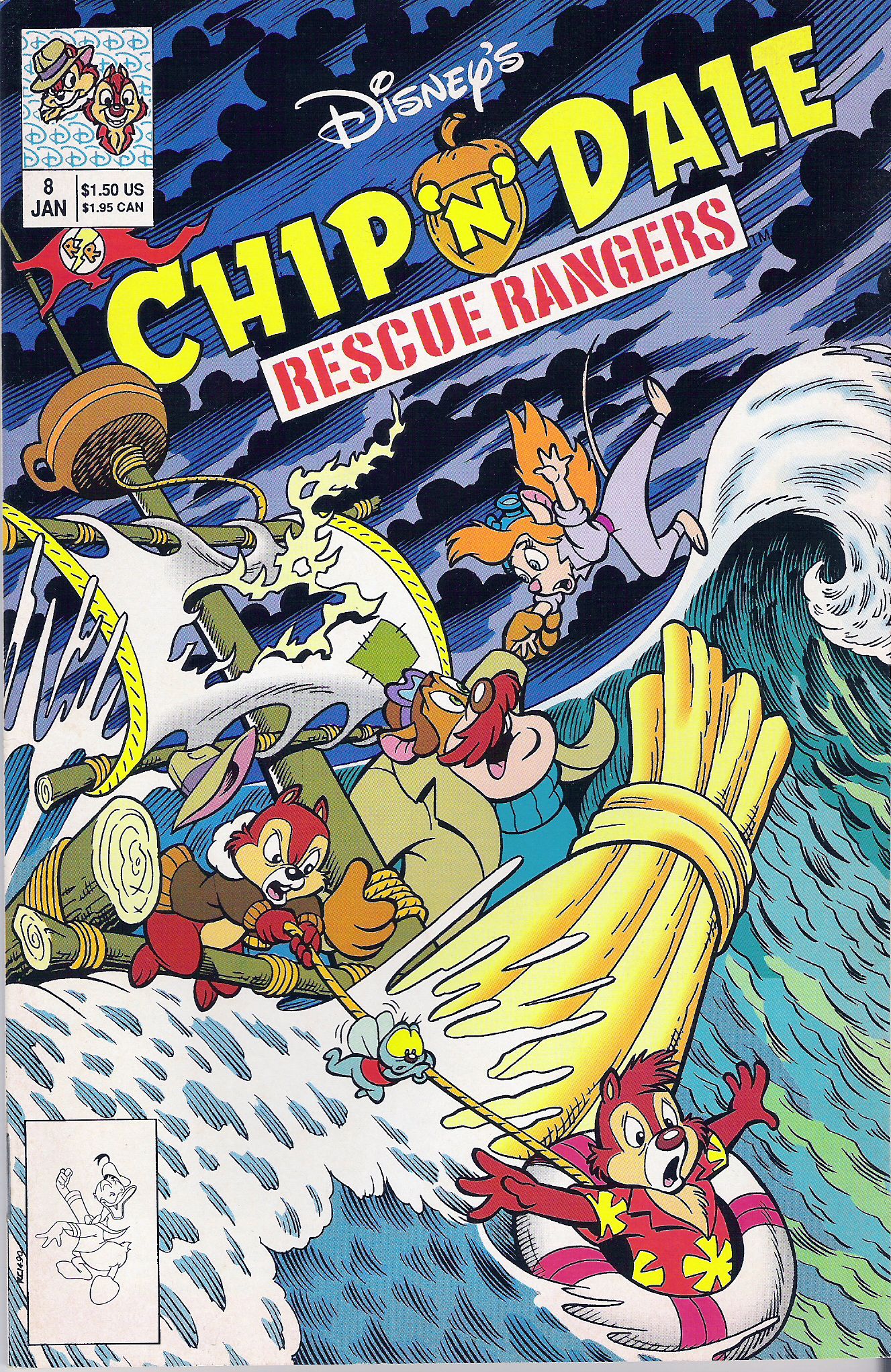Read online Disney's Chip 'N Dale Rescue Rangers comic -  Issue #8 - 1