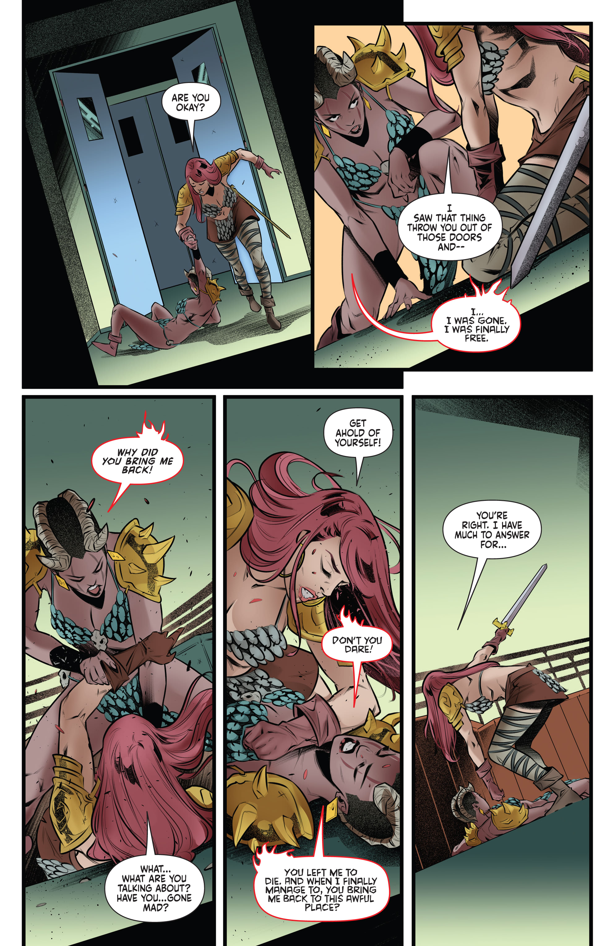 Read online Red Sonja / Hell Sonja comic -  Issue #3 - 22