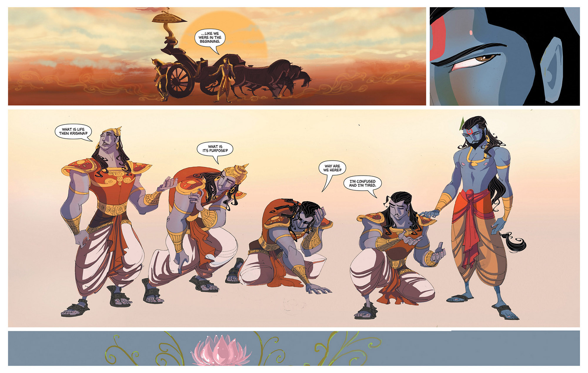 Read online Krishna: A Journey Within comic -  Issue # TPB (Part 2) - 25