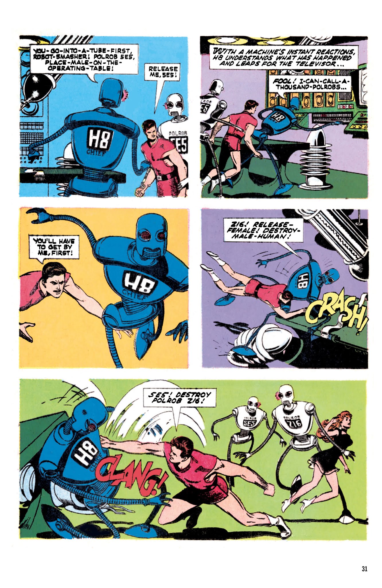 Read online Magnus, Robot Fighter Archives comic -  Issue # TPB 1 (Part 1) - 33