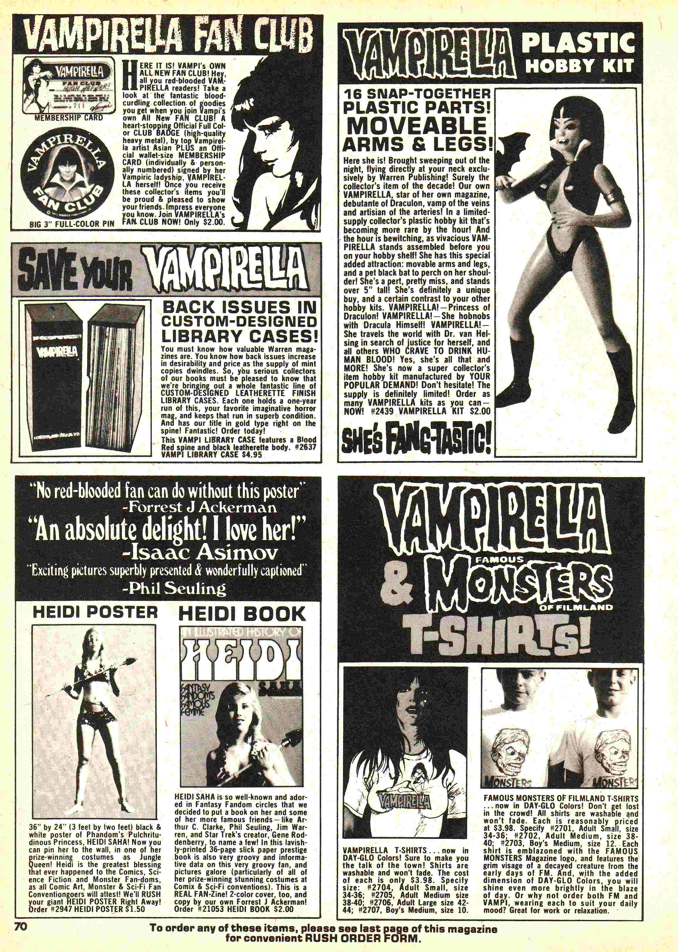 Read online Vampirella (1969) comic -  Issue #45 - 70
