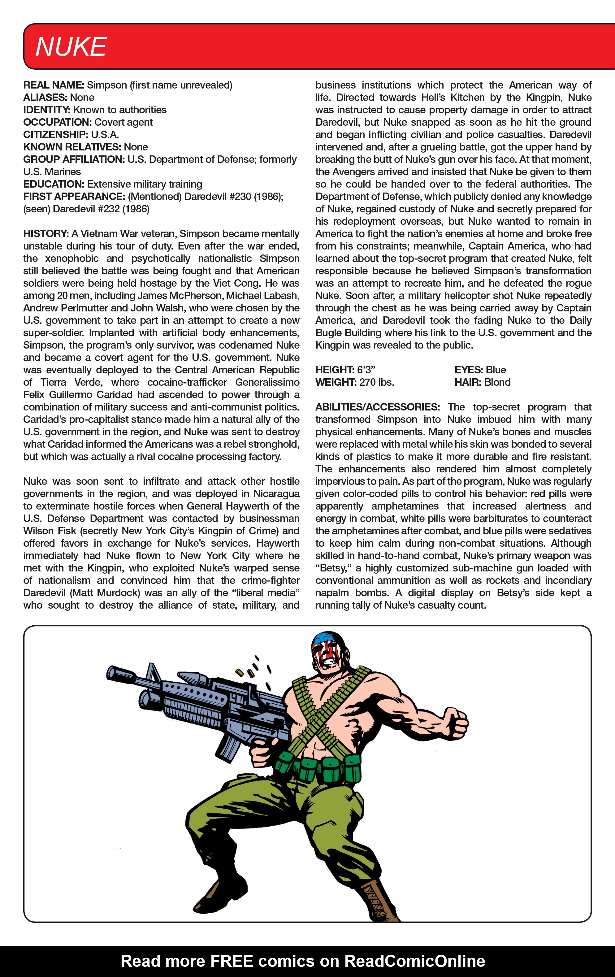 Read online Marvel Legacy:  The 1980's Handbook comic -  Issue # Full - 40