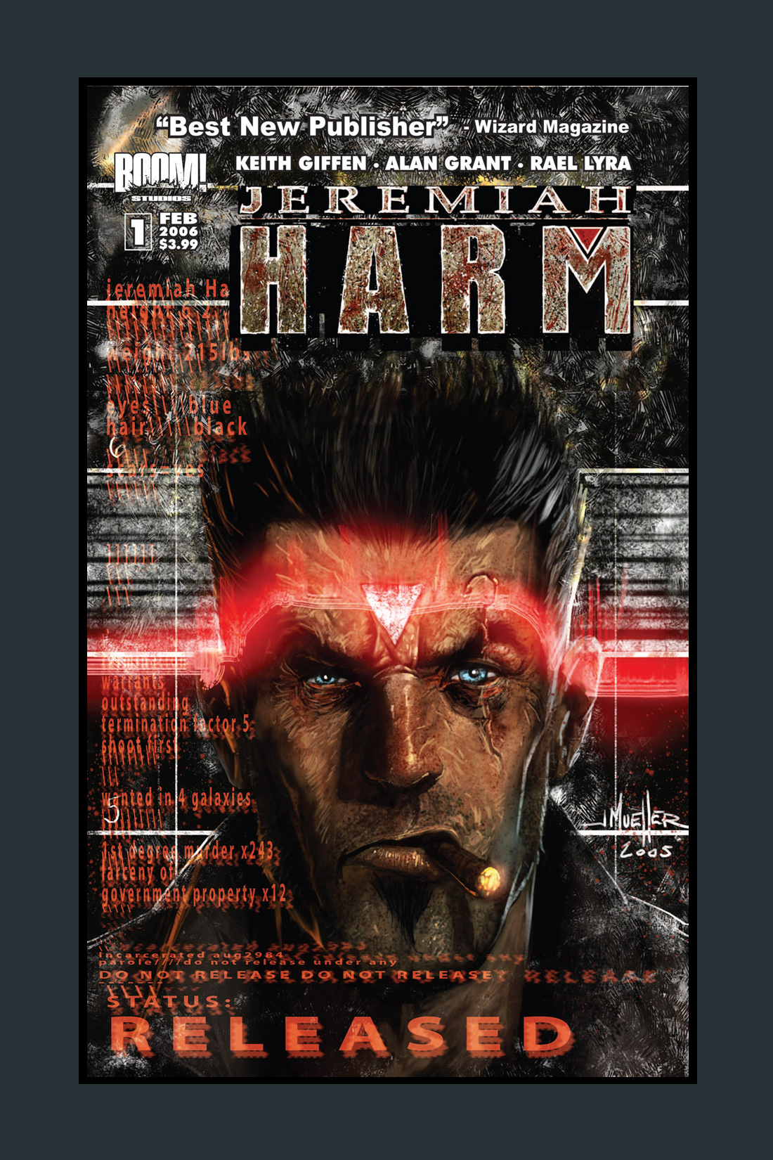 Read online Jeremiah Harm comic -  Issue # TPB - 4